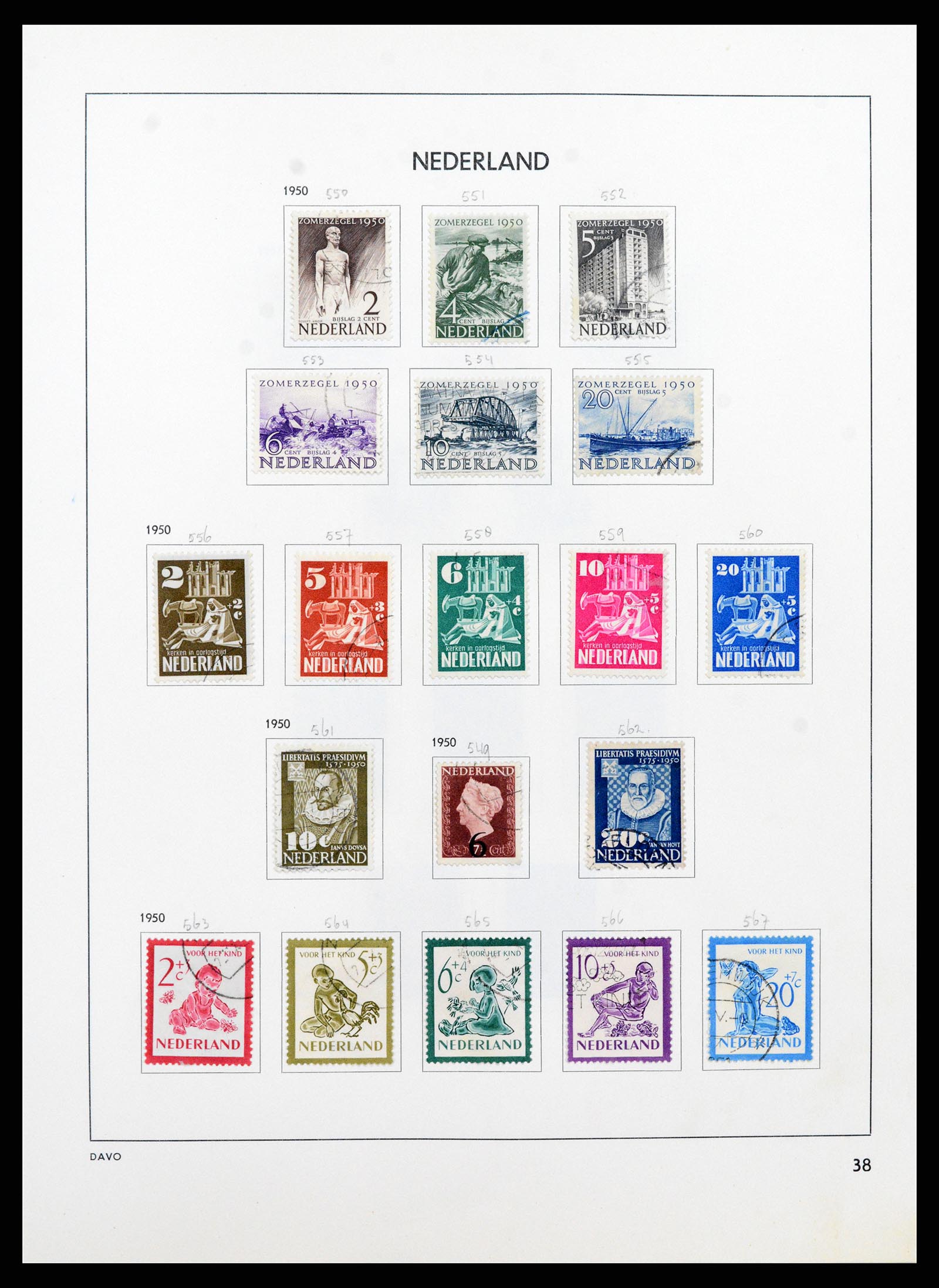 37346 037 - Stamp collection 37346 Netherlands 1852-1996.