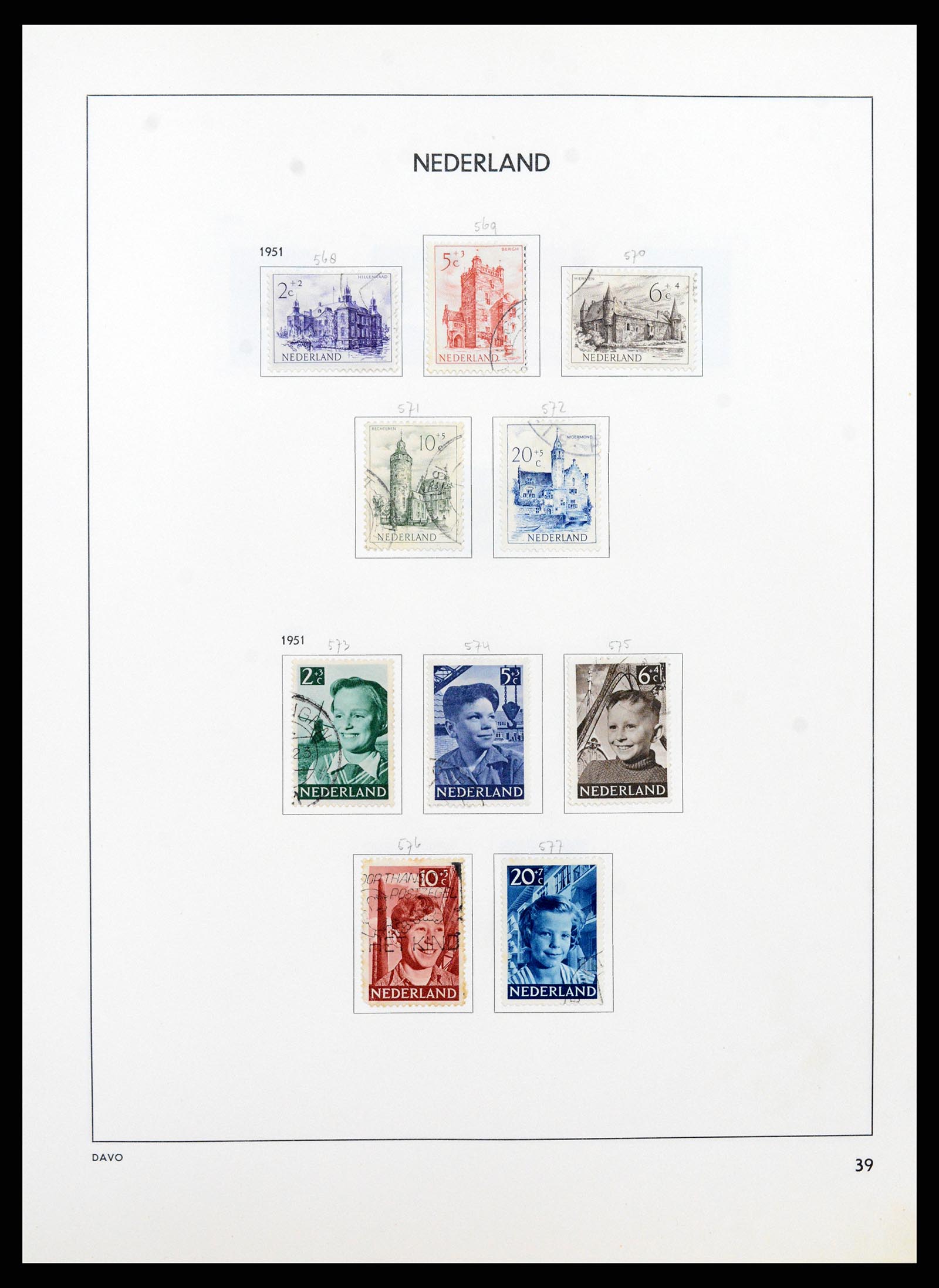 37346 038 - Stamp collection 37346 Netherlands 1852-1996.