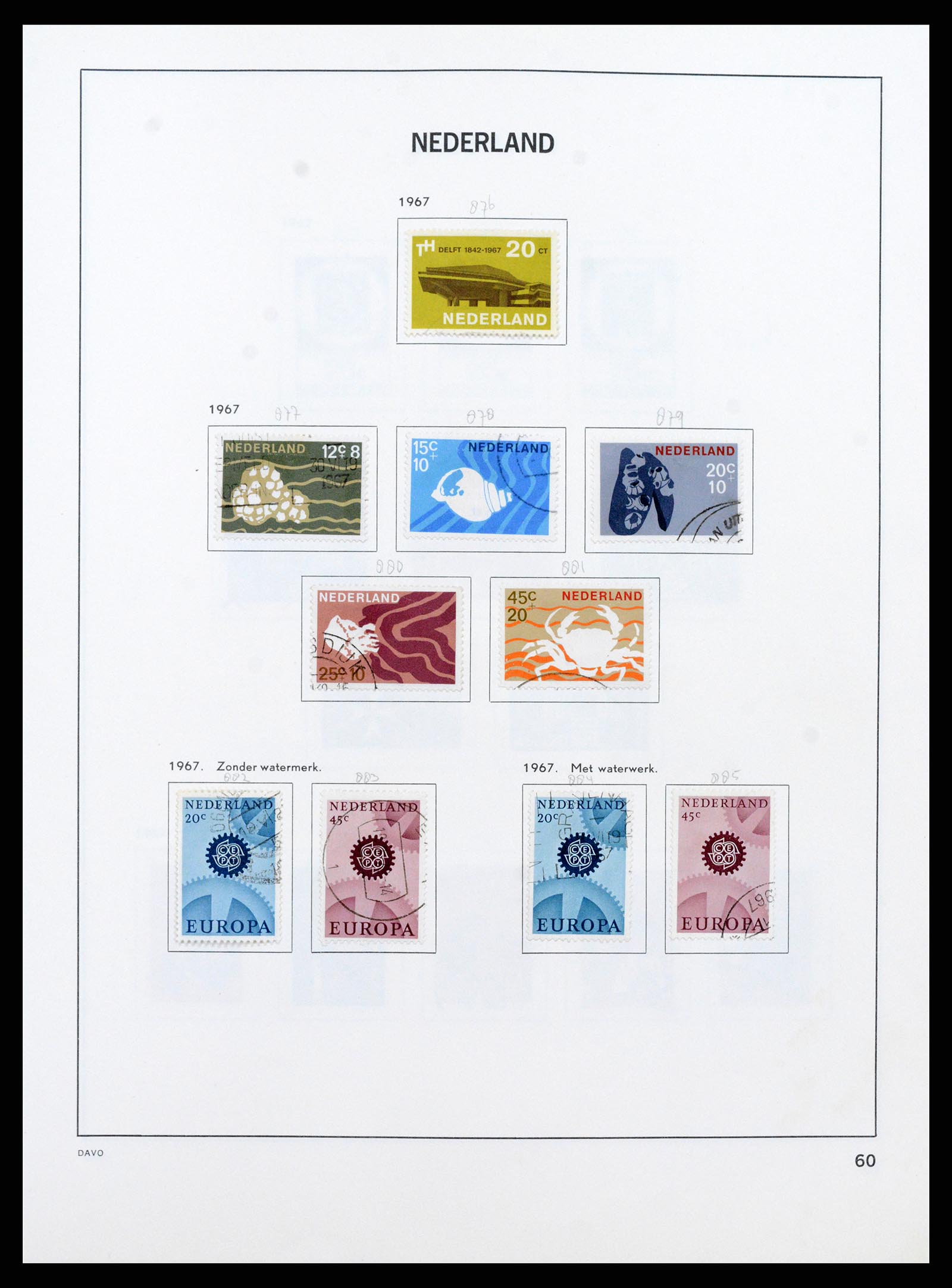 37346 059 - Postzegelverzameling 37346 Nederland 1852-1996.