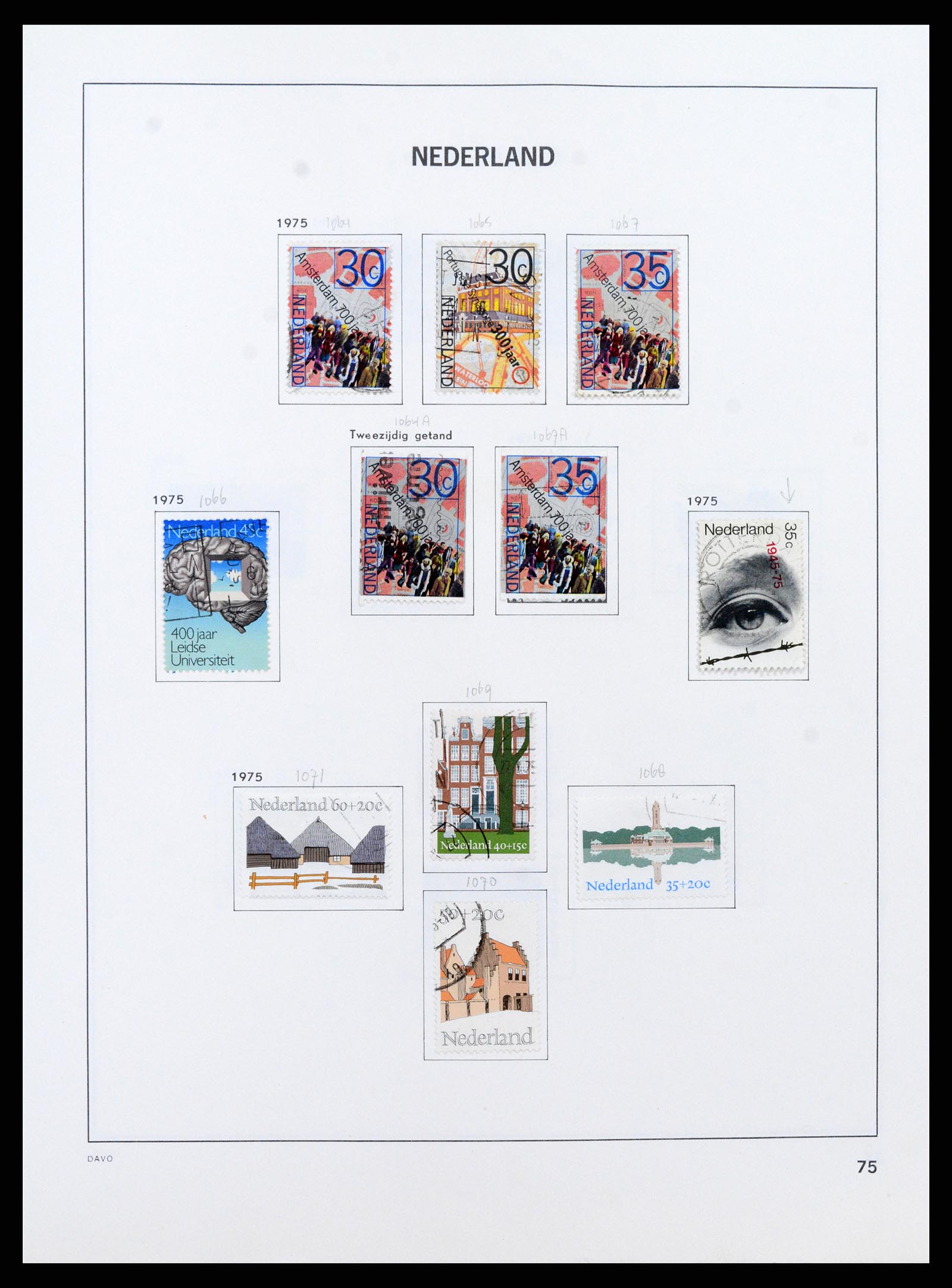 37346 074 - Stamp collection 37346 Netherlands 1852-1996.