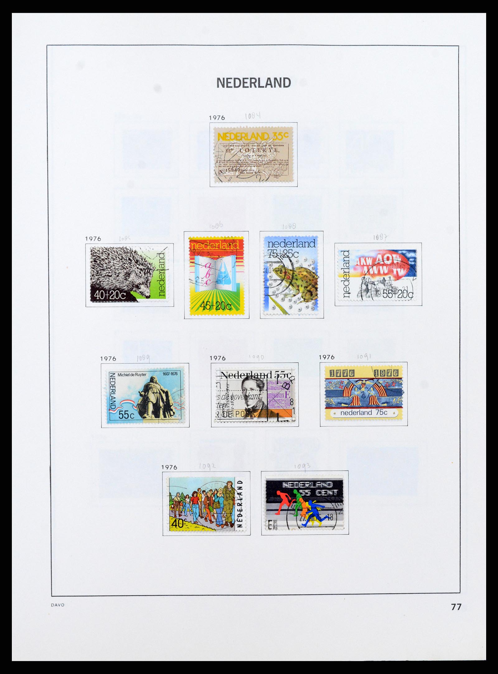 37346 076 - Stamp collection 37346 Netherlands 1852-1996.