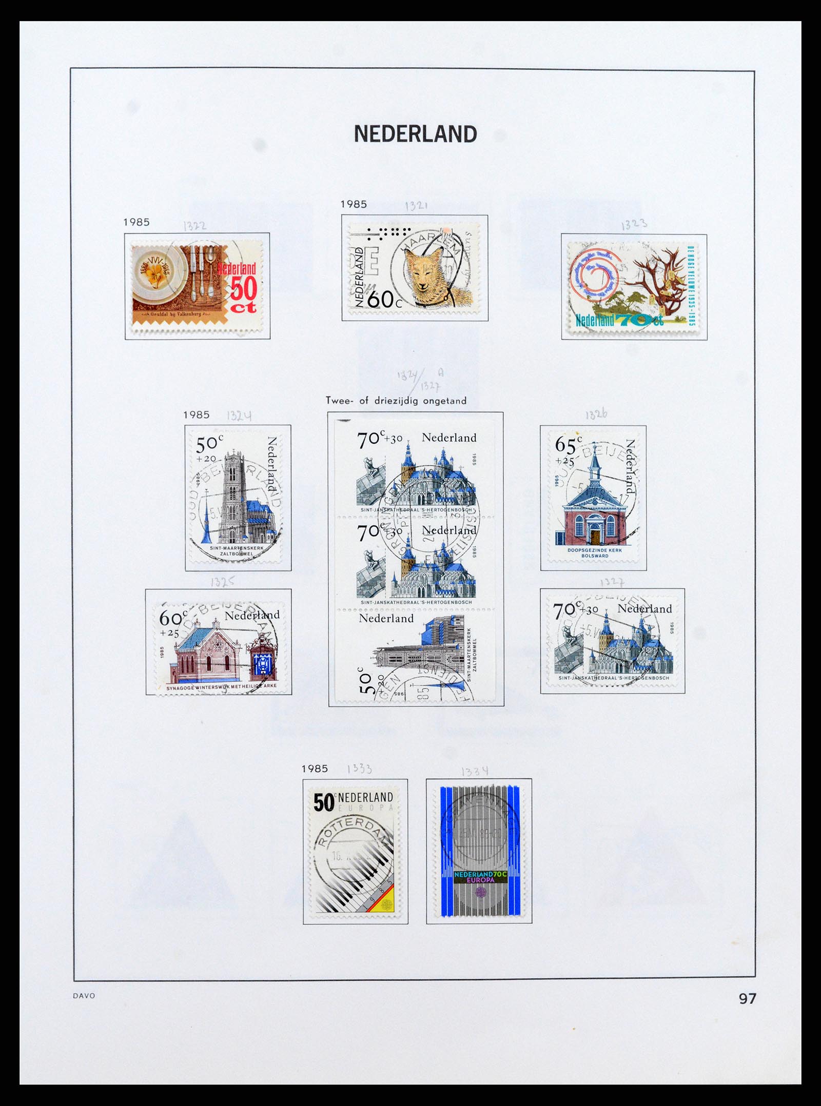 37346 096 - Stamp collection 37346 Netherlands 1852-1996.