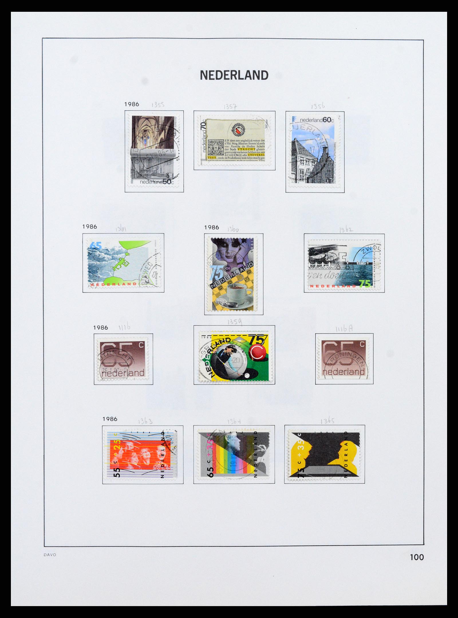 37346 099 - Stamp collection 37346 Netherlands 1852-1996.