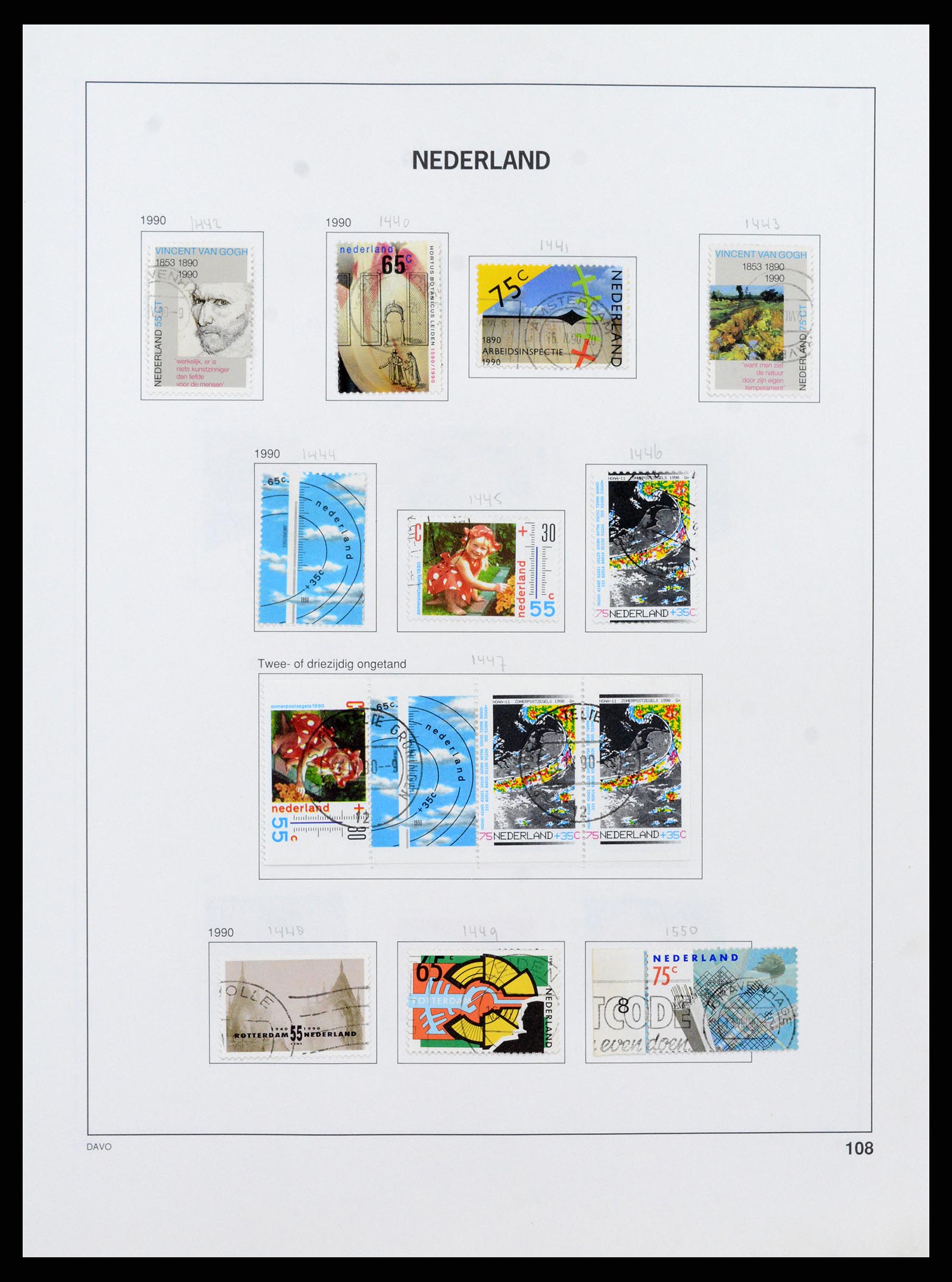 37346 107 - Stamp collection 37346 Netherlands 1852-1996.