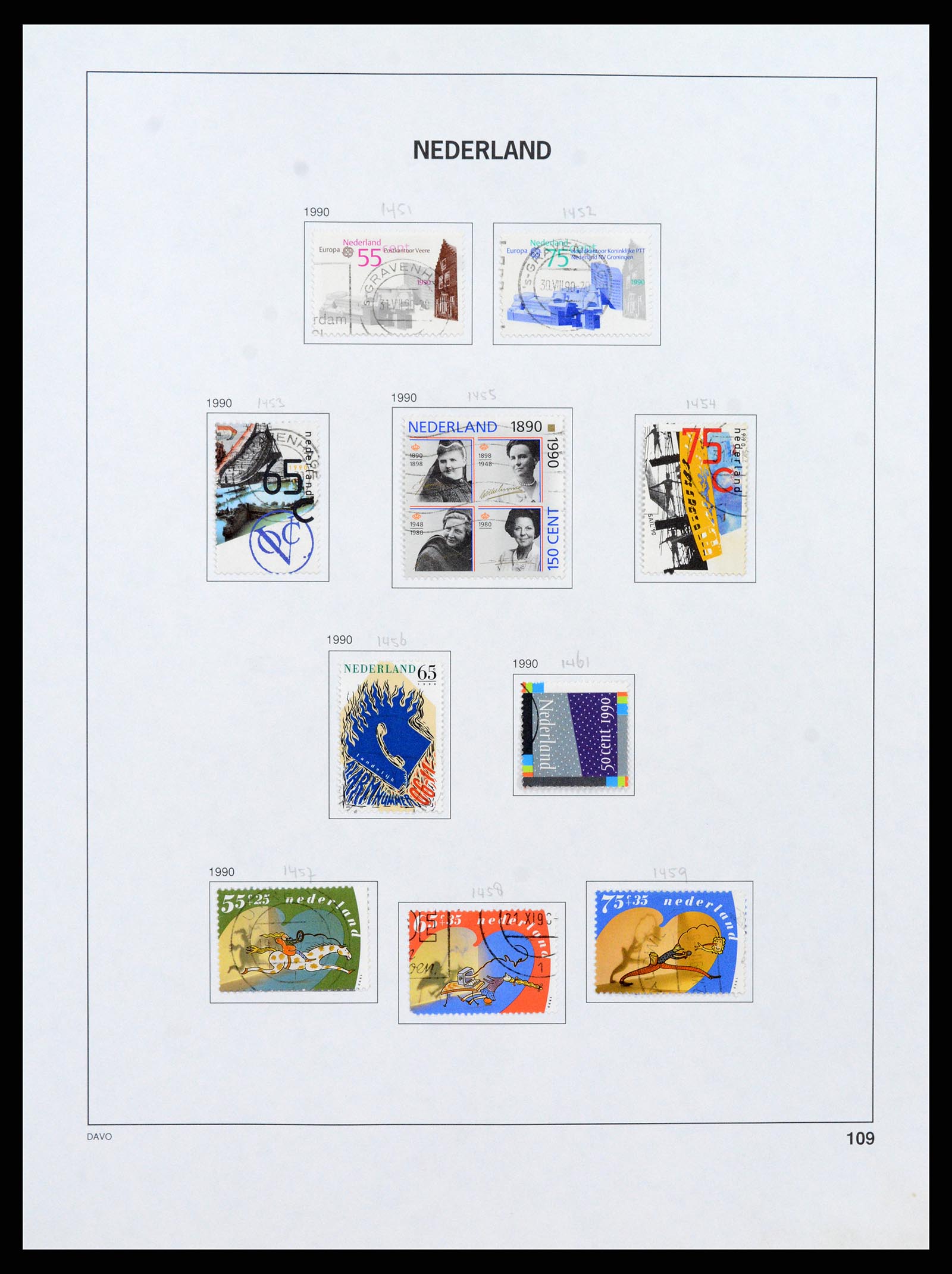 37346 108 - Stamp collection 37346 Netherlands 1852-1996.