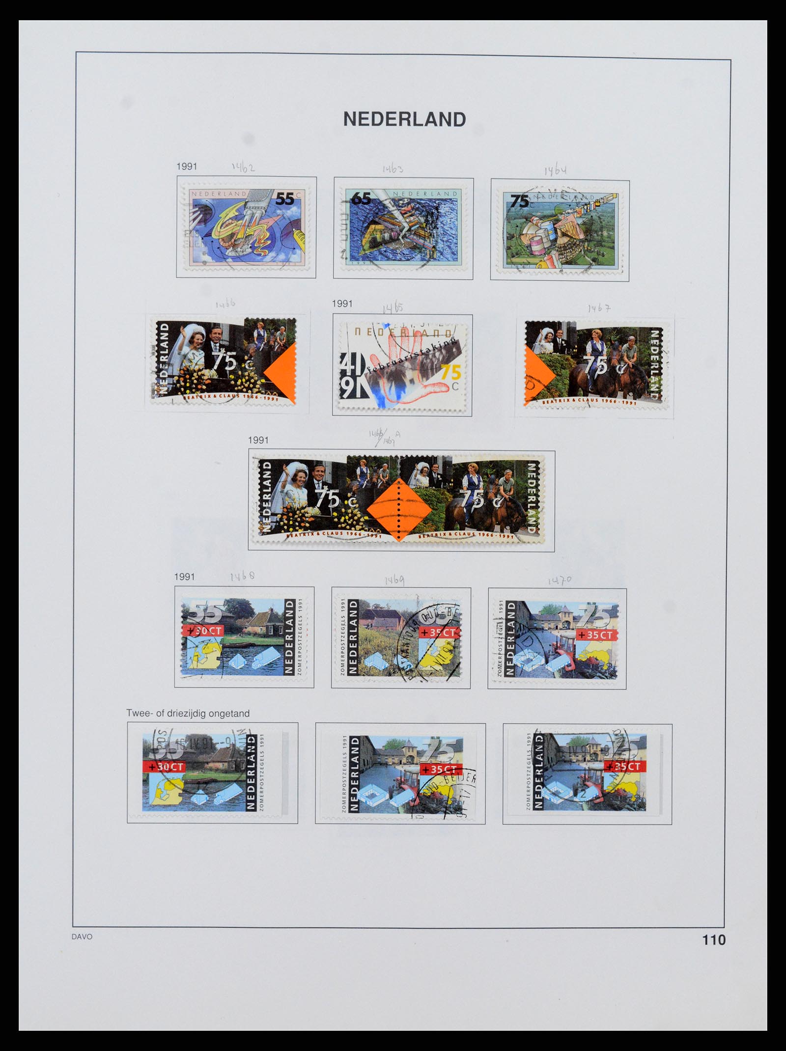 37346 109 - Stamp collection 37346 Netherlands 1852-1996.