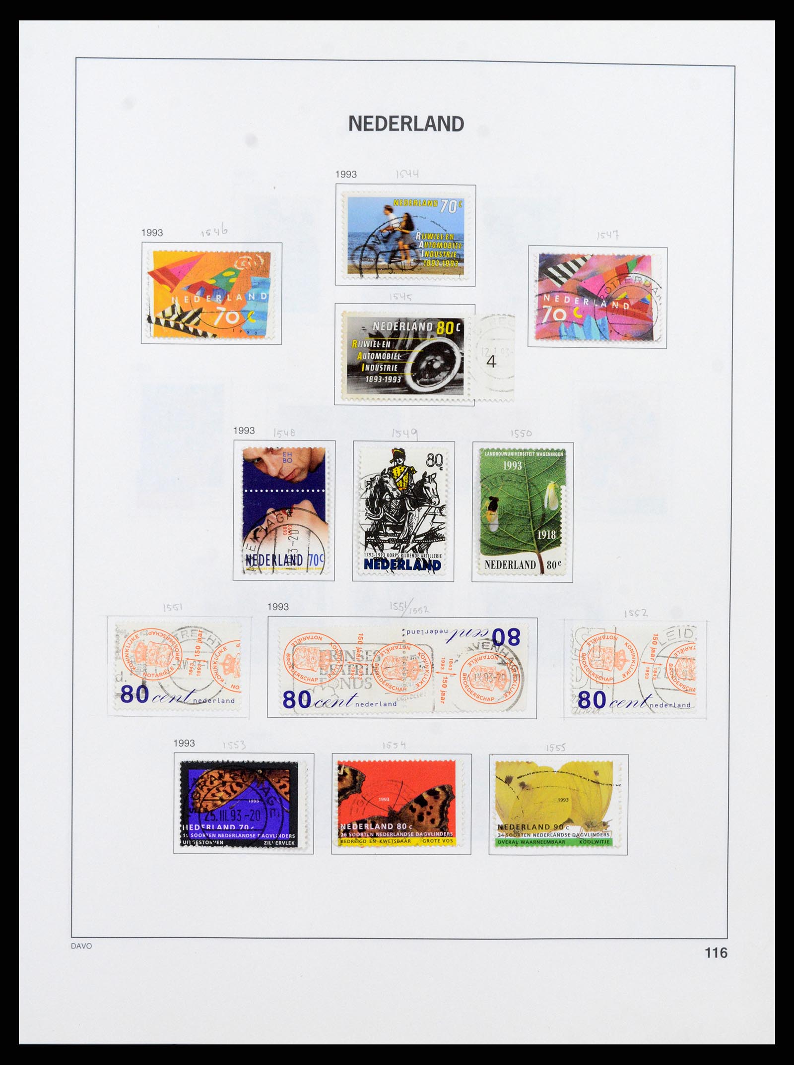37346 115 - Stamp collection 37346 Netherlands 1852-1996.