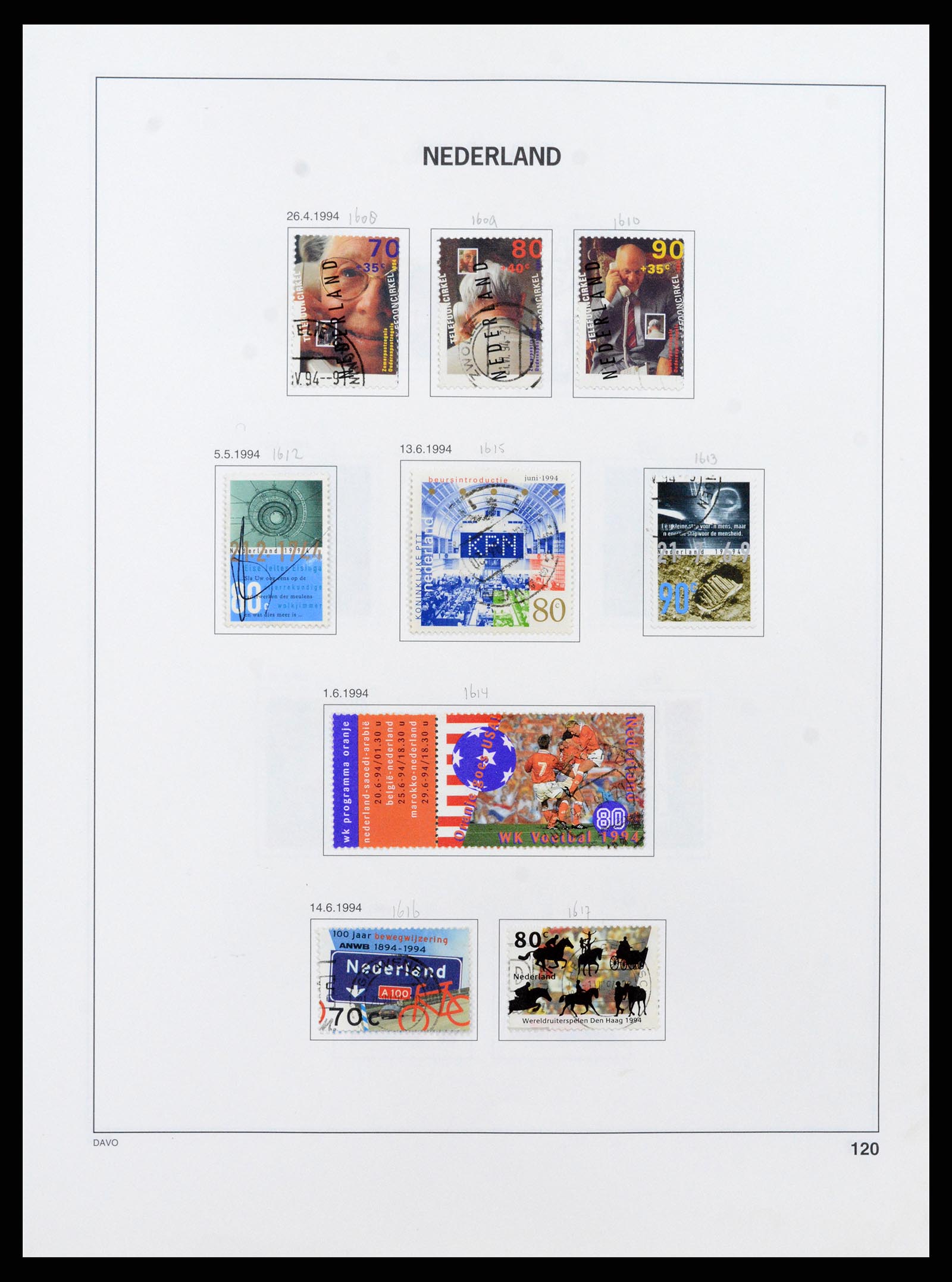 37346 119 - Stamp collection 37346 Netherlands 1852-1996.