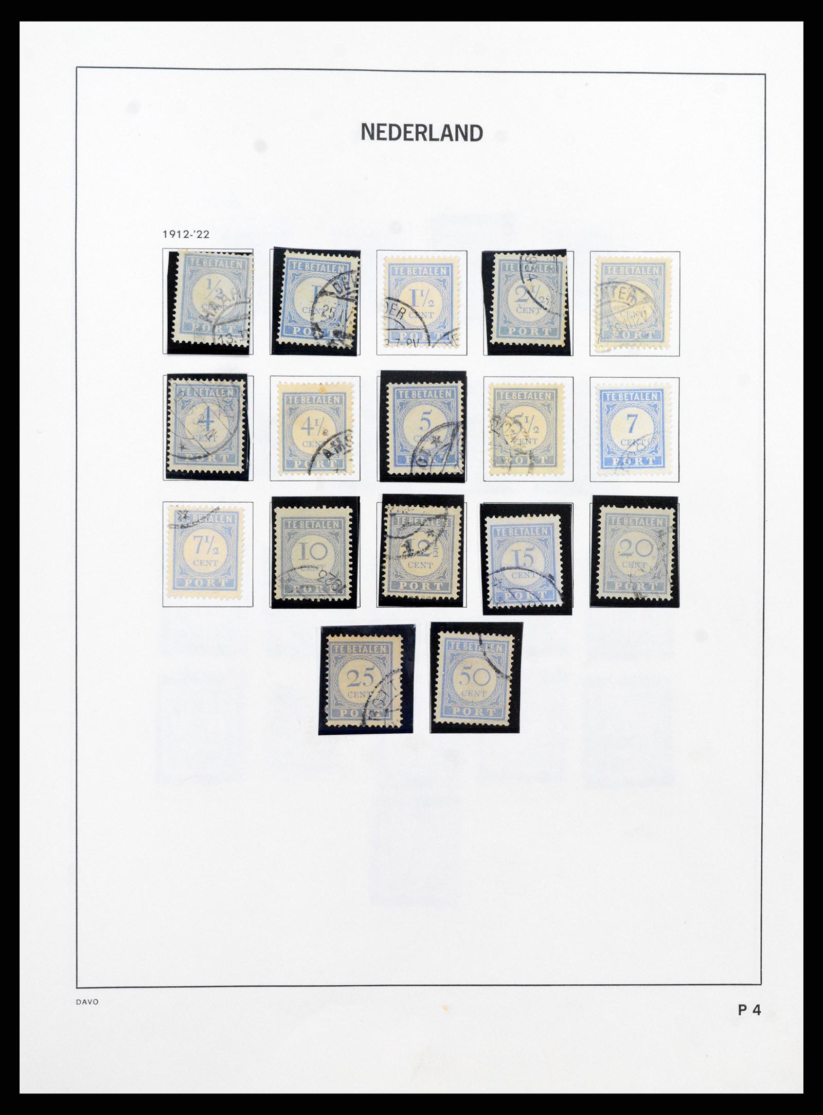 37346 130 - Postzegelverzameling 37346 Nederland 1852-1996.