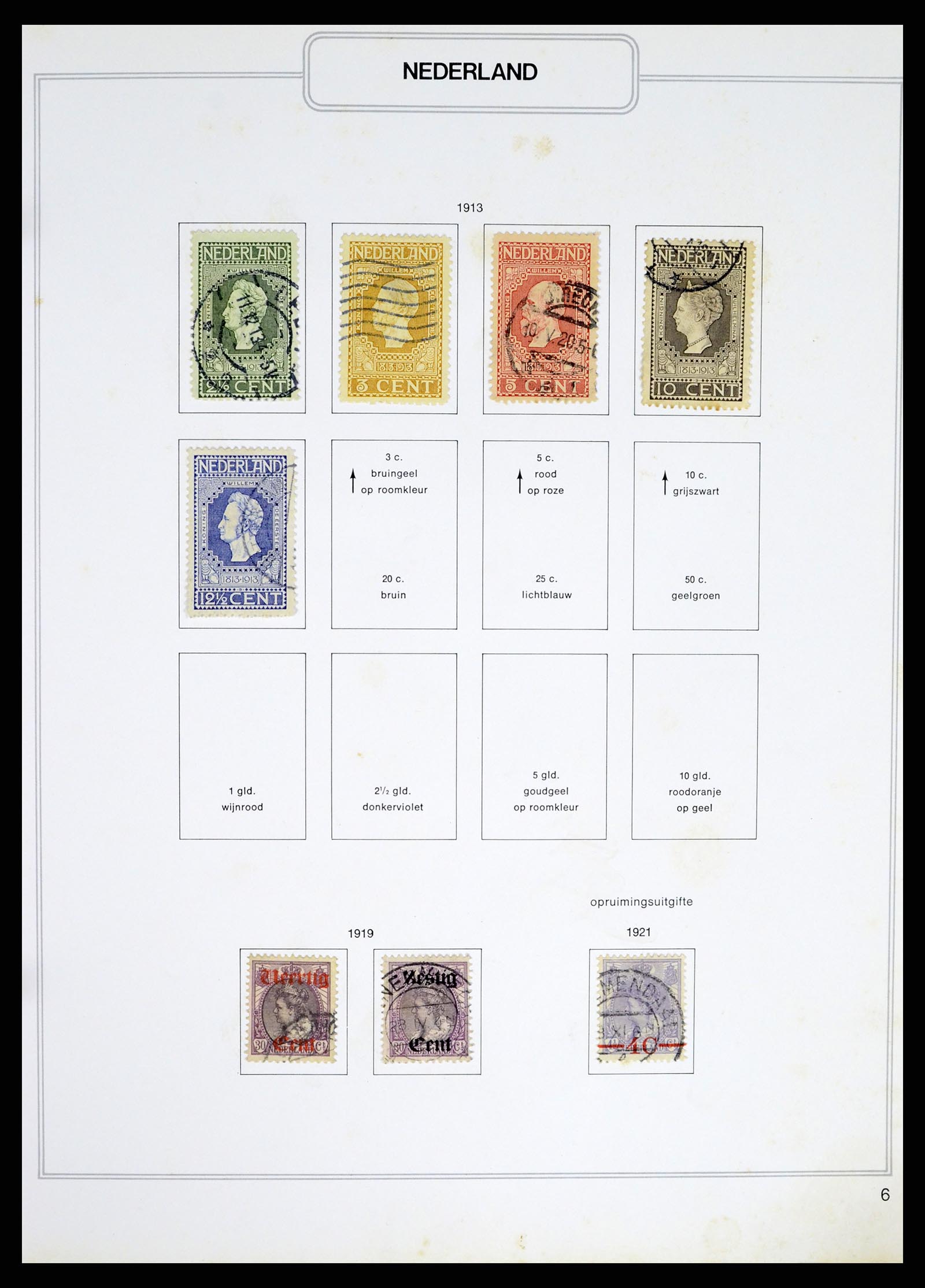 37348 006 - Stamp collection 37348 Netherlands 1852-1995.