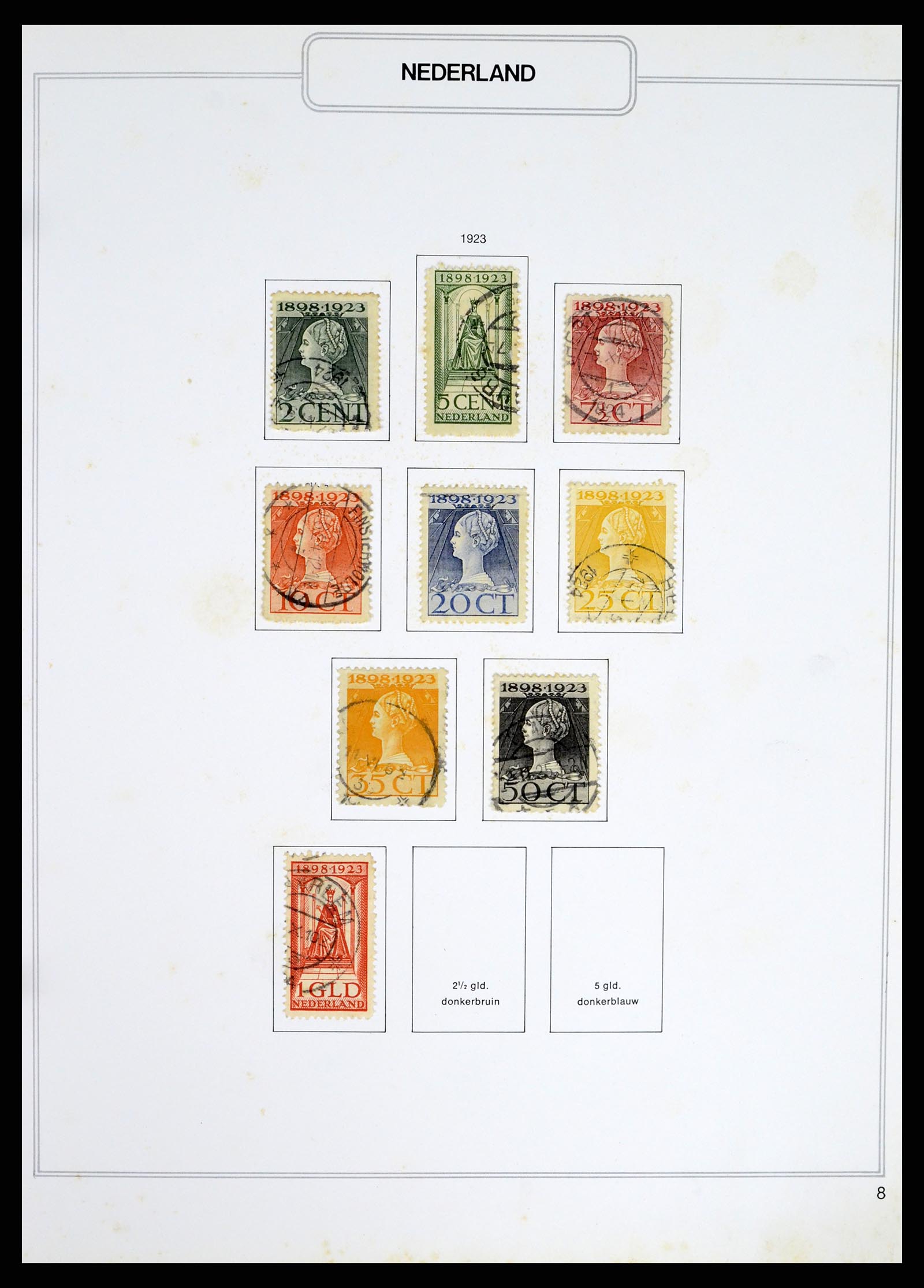 37348 008 - Postzegelverzameling 37348 Nederland 1852-1995.