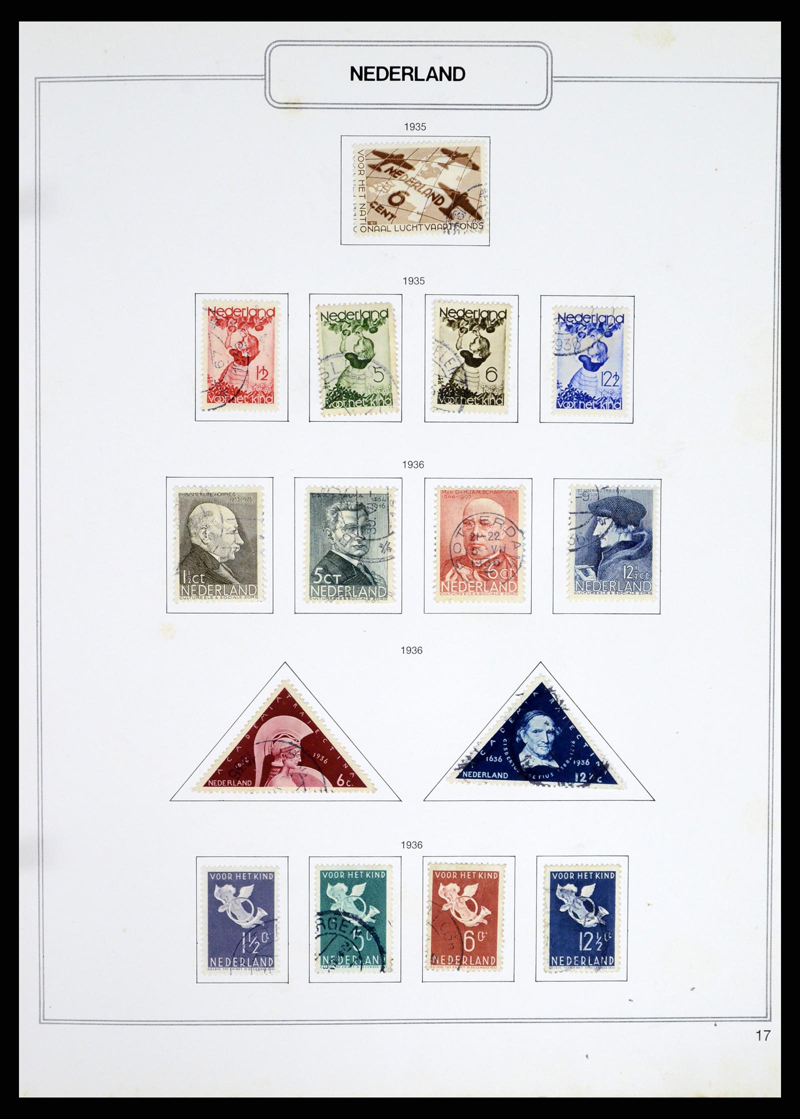 37348 017 - Postzegelverzameling 37348 Nederland 1852-1995.
