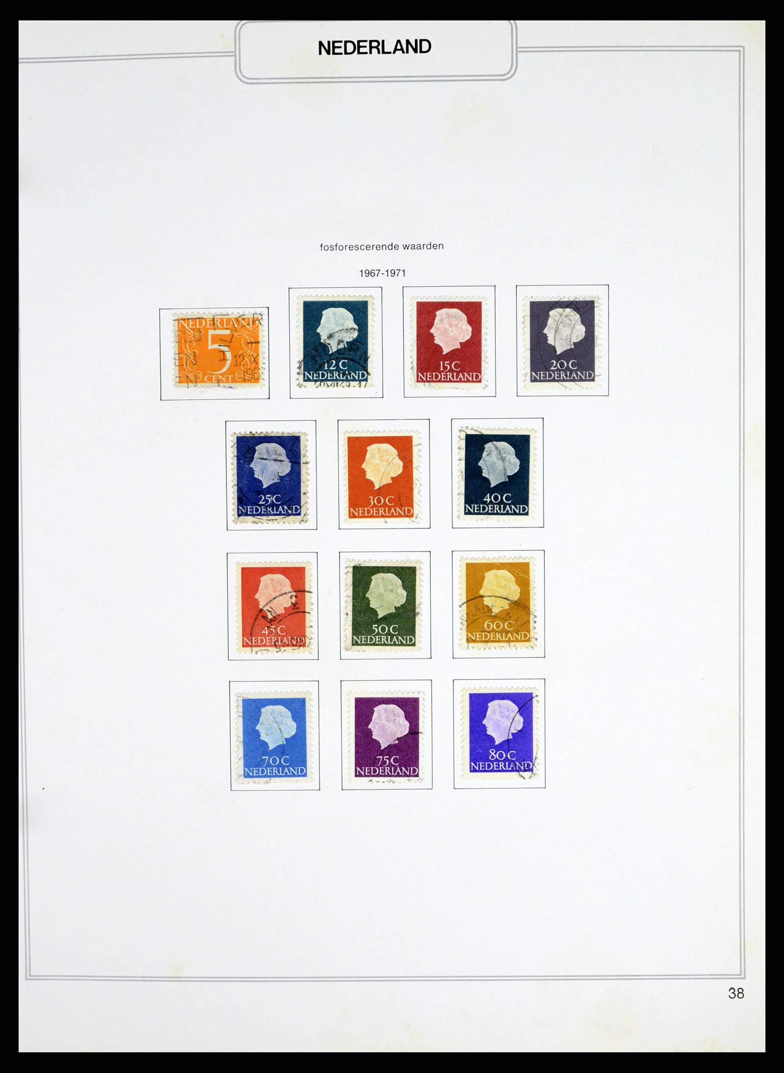37348 038 - Postzegelverzameling 37348 Nederland 1852-1995.