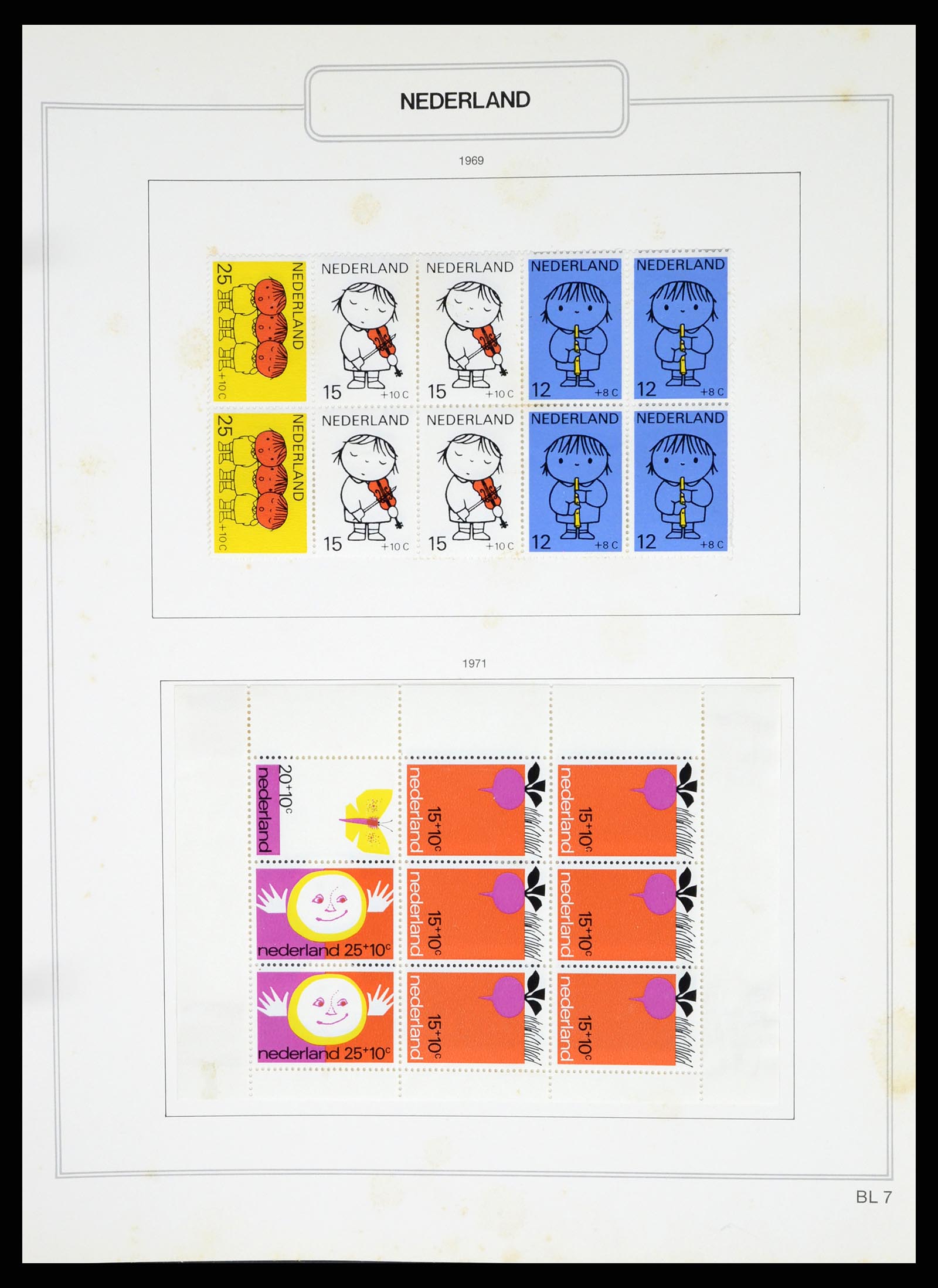 37348 162 - Postzegelverzameling 37348 Nederland 1852-1995.