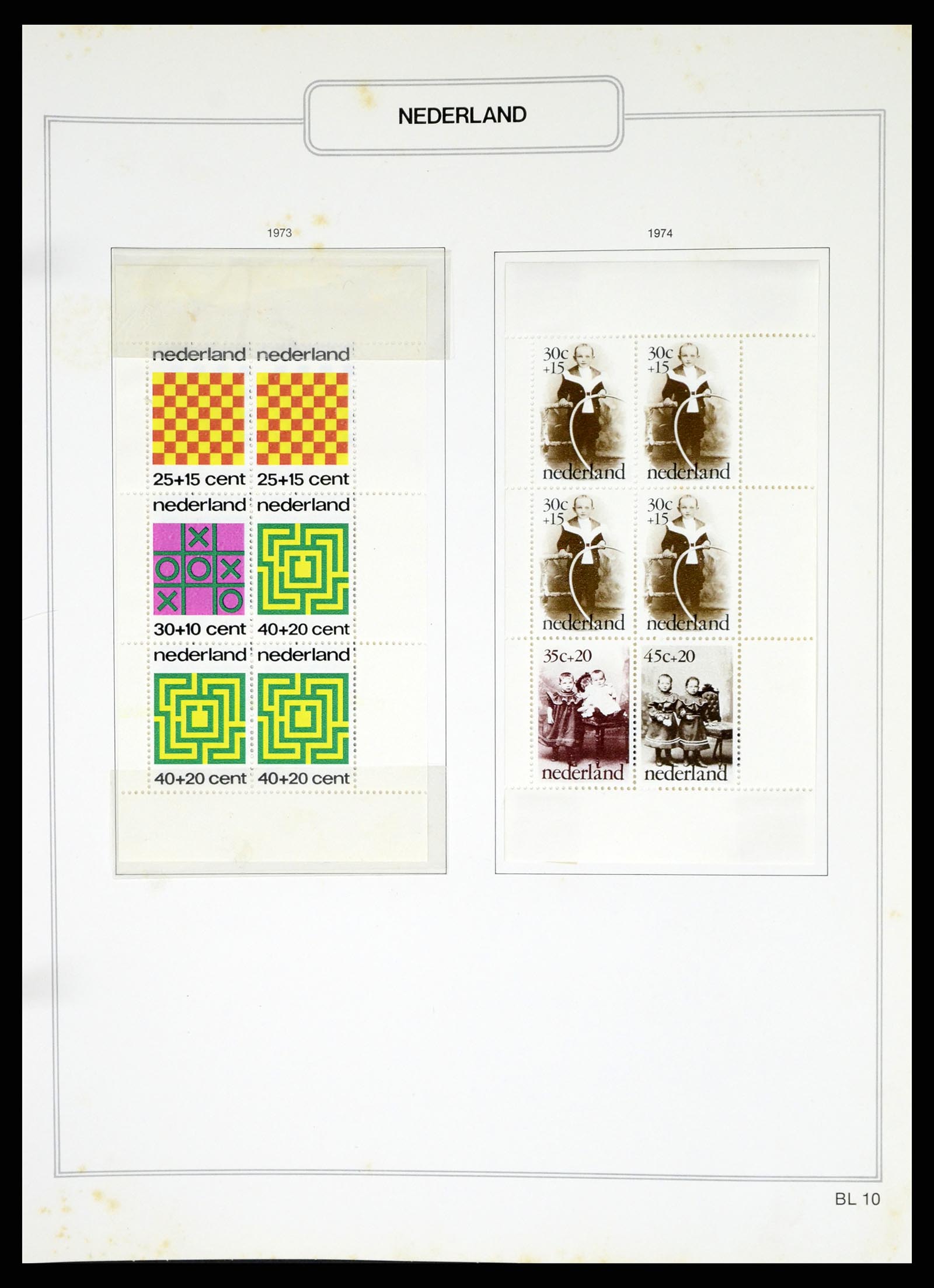 37348 165 - Postzegelverzameling 37348 Nederland 1852-1995.