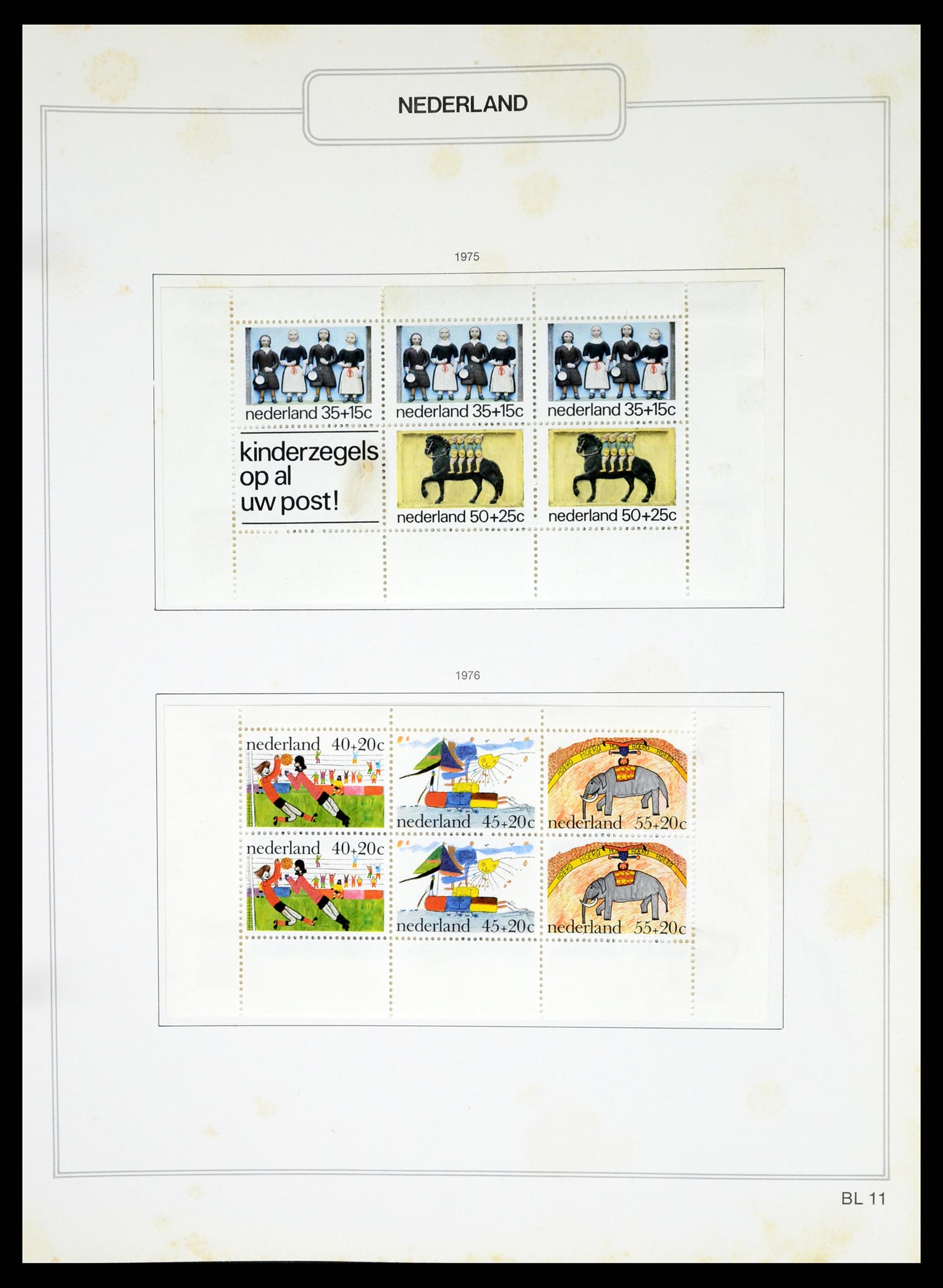 37348 166 - Postzegelverzameling 37348 Nederland 1852-1995.