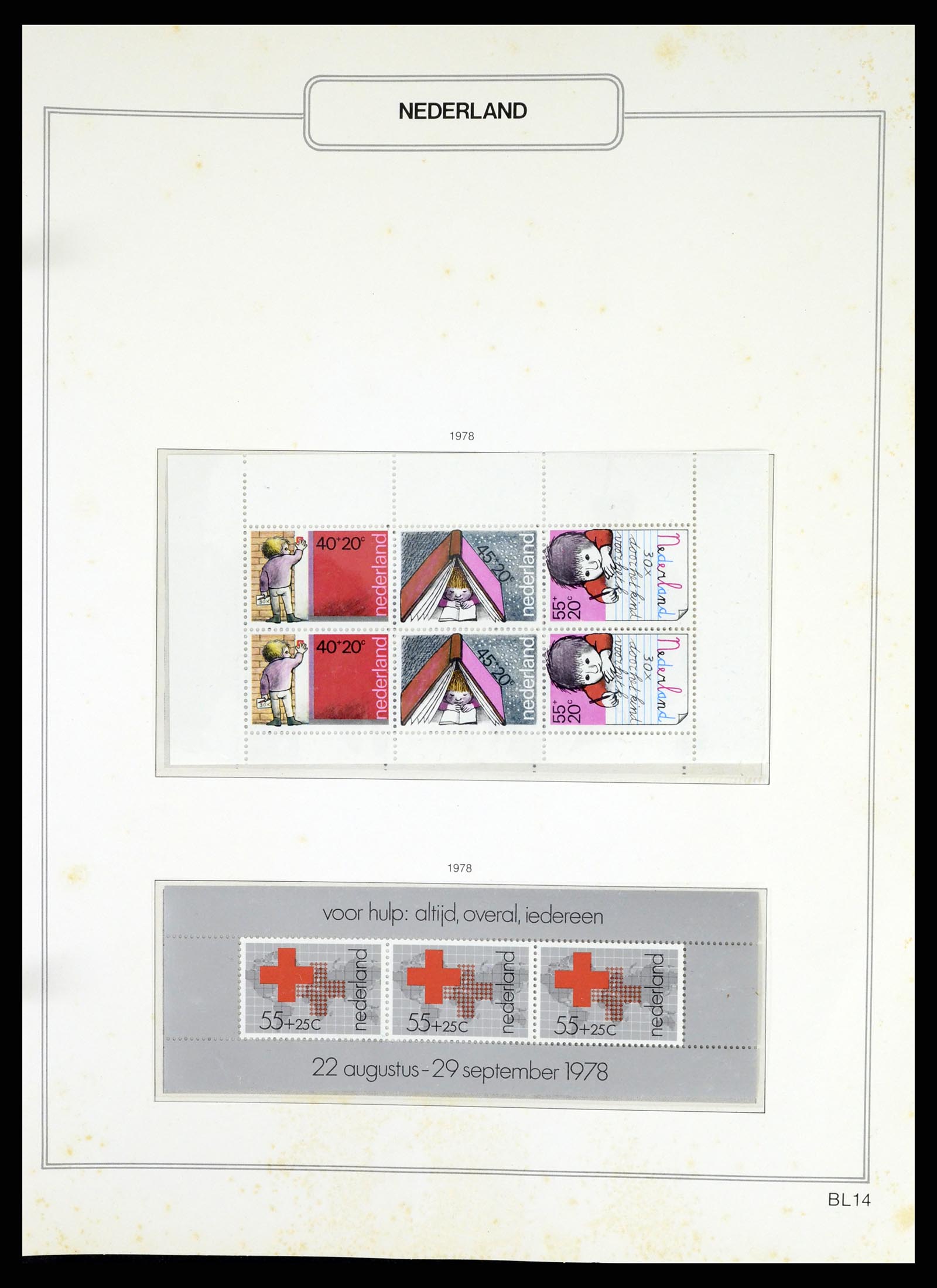 37348 169 - Postzegelverzameling 37348 Nederland 1852-1995.