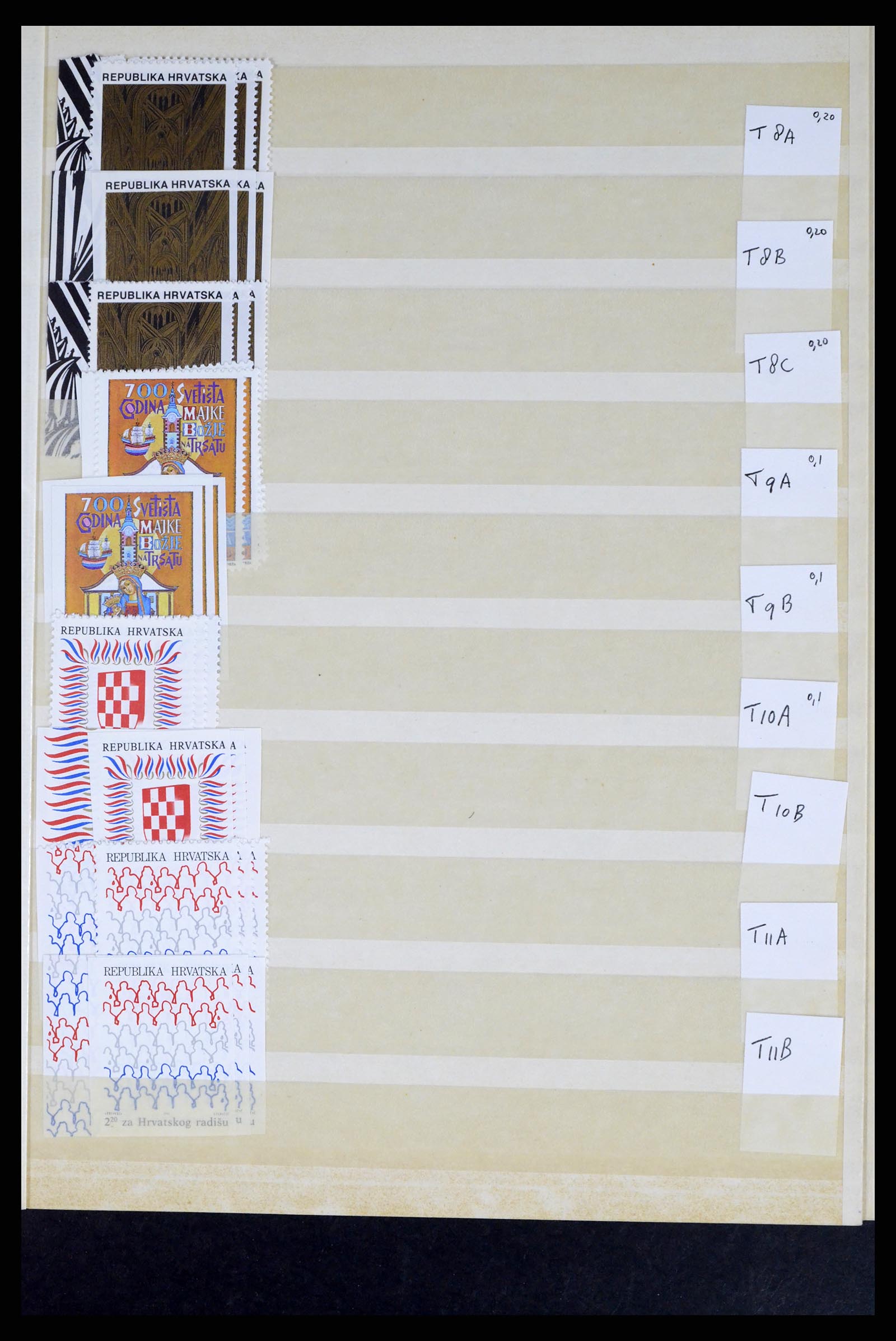 37351 008 - Postzegelverzameling 37351 Europese landen postfris 1990-2000.