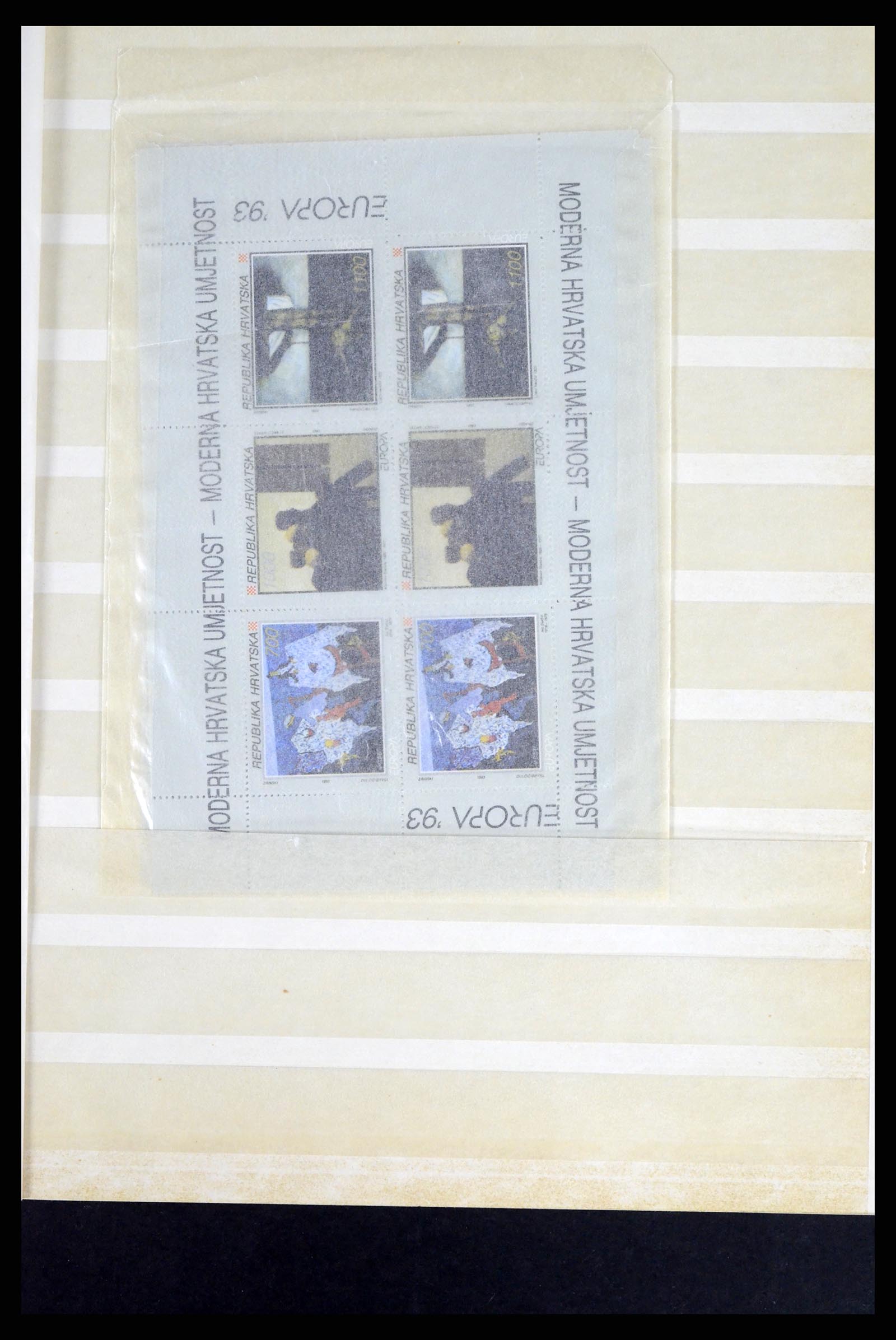37351 015 - Postzegelverzameling 37351 Europese landen postfris 1990-2000.