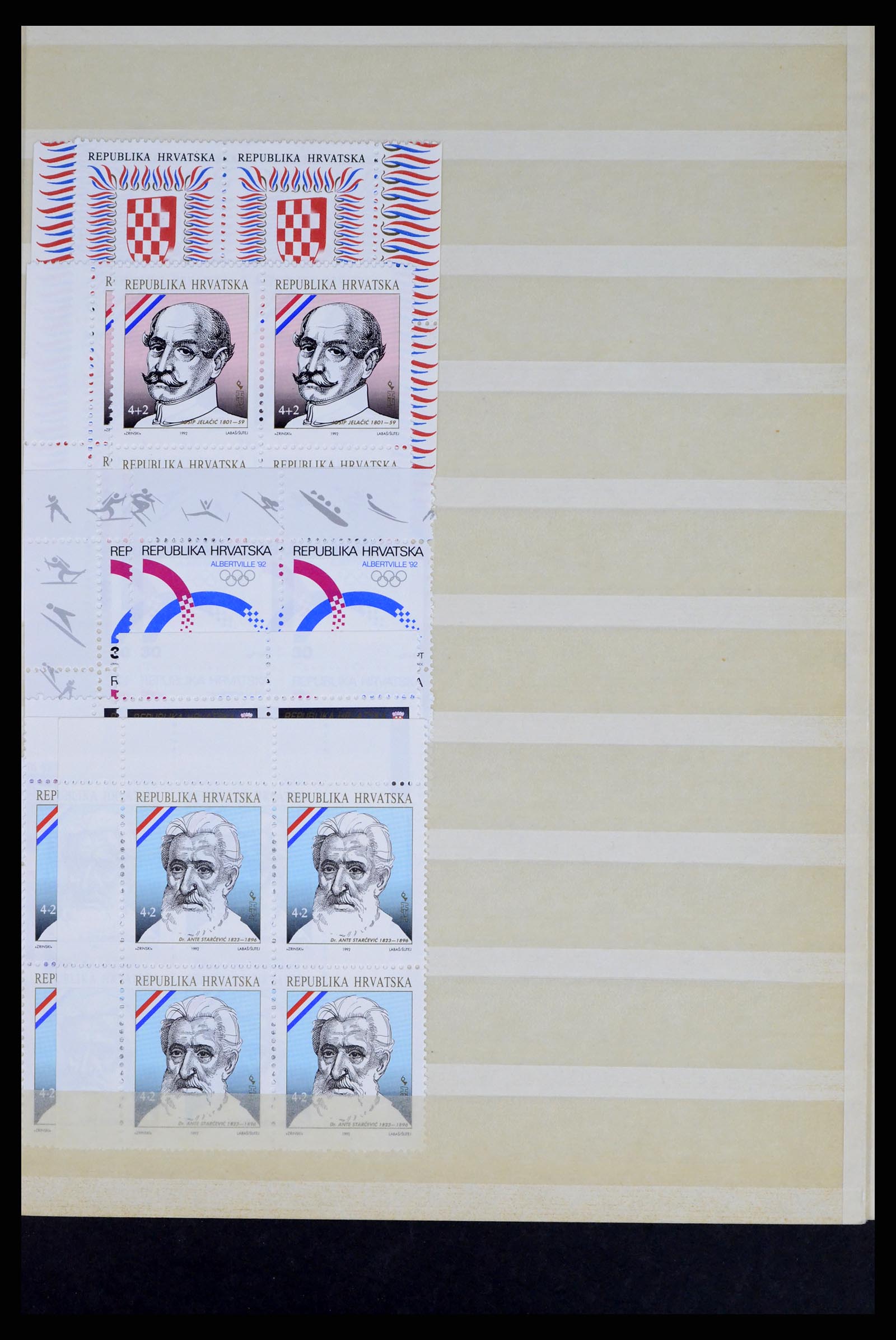 37351 017 - Postzegelverzameling 37351 Europese landen postfris 1990-2000.