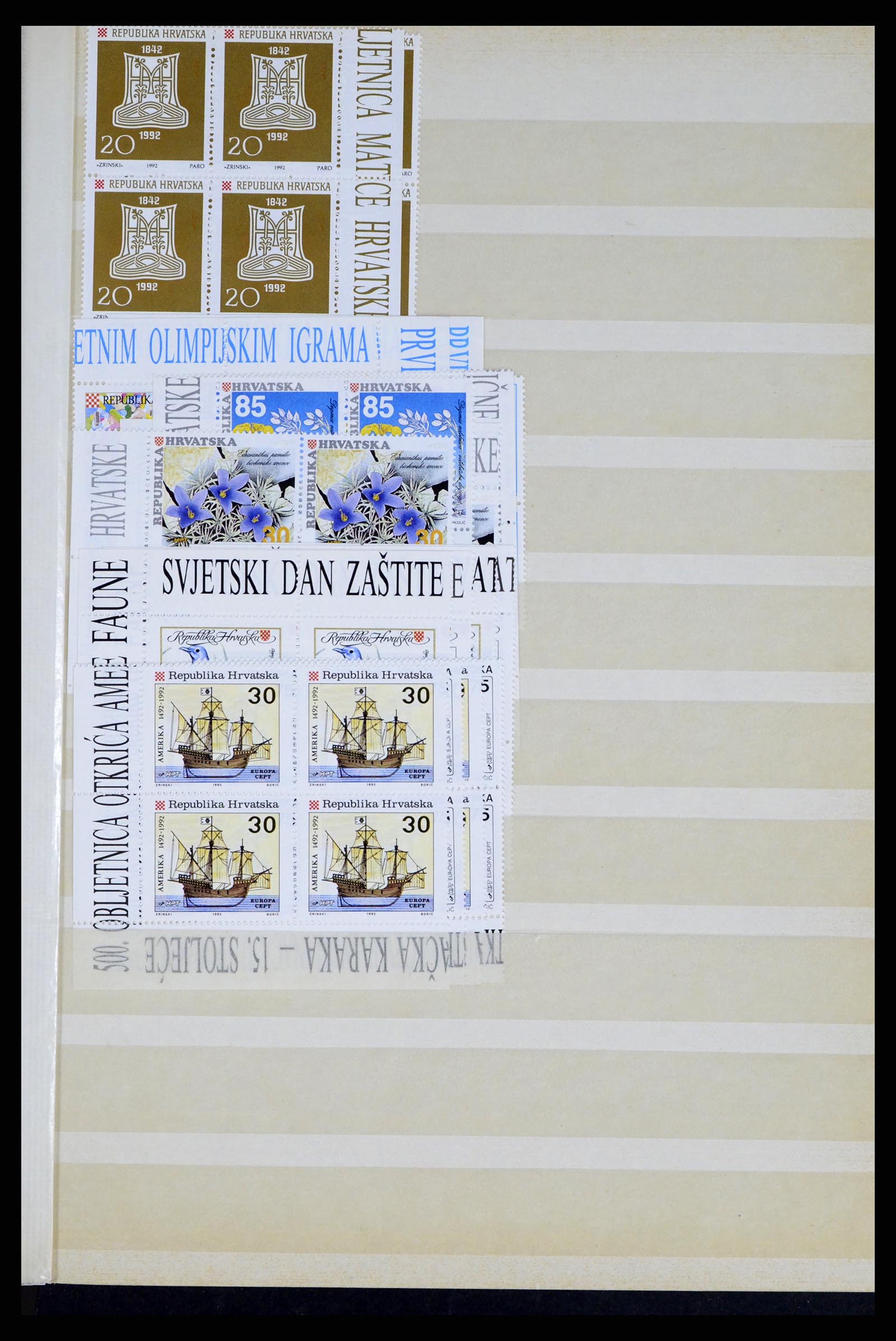 37351 019 - Postzegelverzameling 37351 Europese landen postfris 1990-2000.