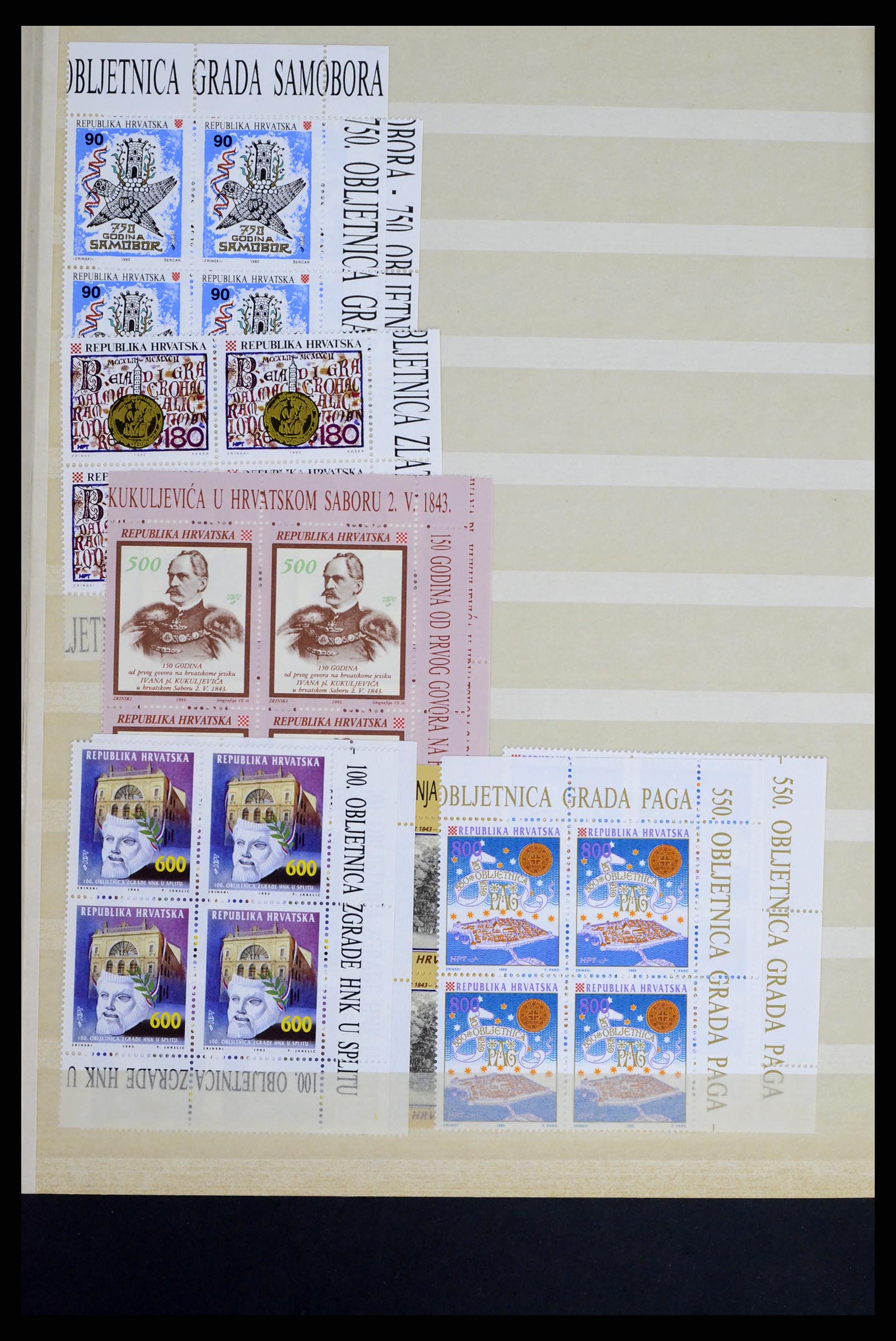 37351 020 - Postzegelverzameling 37351 Europese landen postfris 1990-2000.
