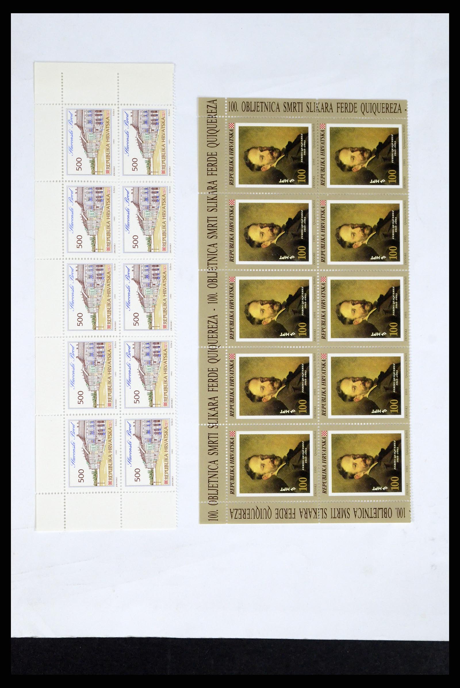 37351 046 - Postzegelverzameling 37351 Europese landen postfris 1990-2000.
