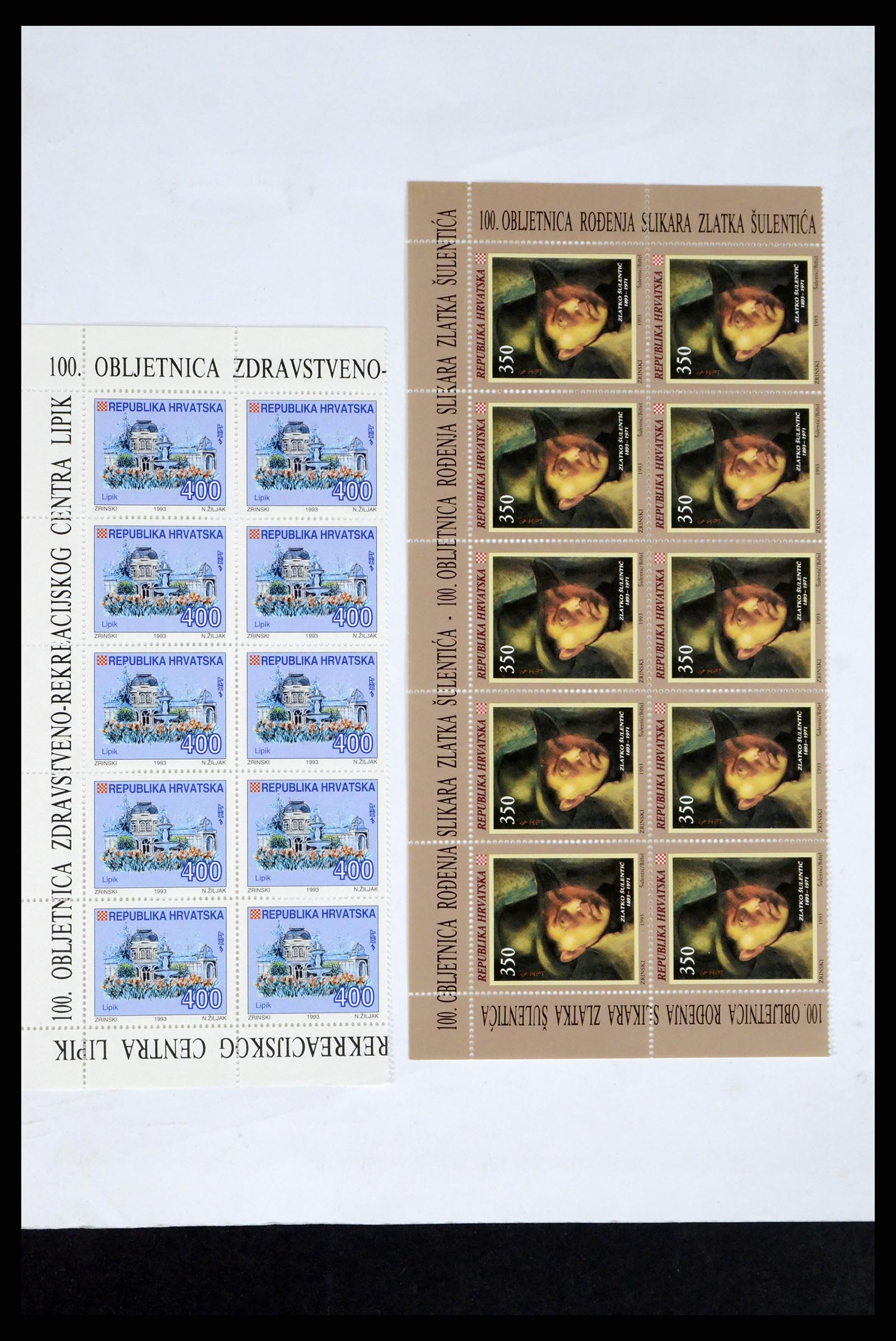 37351 048 - Postzegelverzameling 37351 Europese landen postfris 1990-2000.