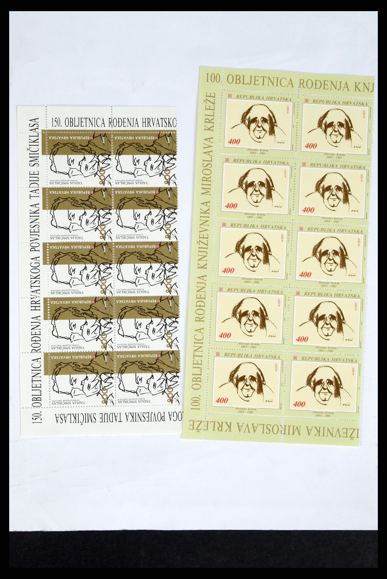 37351 052 - Postzegelverzameling 37351 Europese landen postfris 1990-2000.