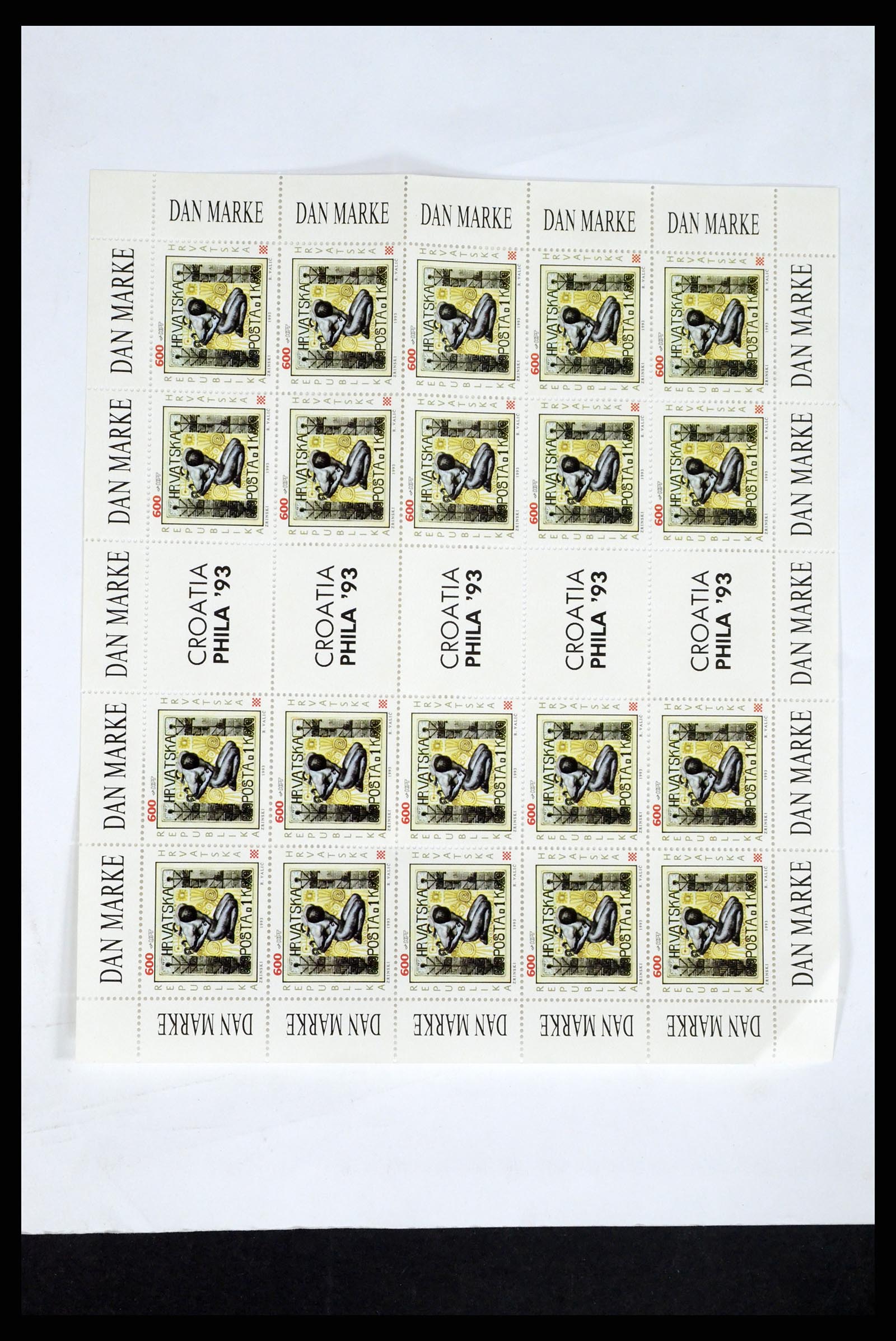 37351 053 - Postzegelverzameling 37351 Europese landen postfris 1990-2000.