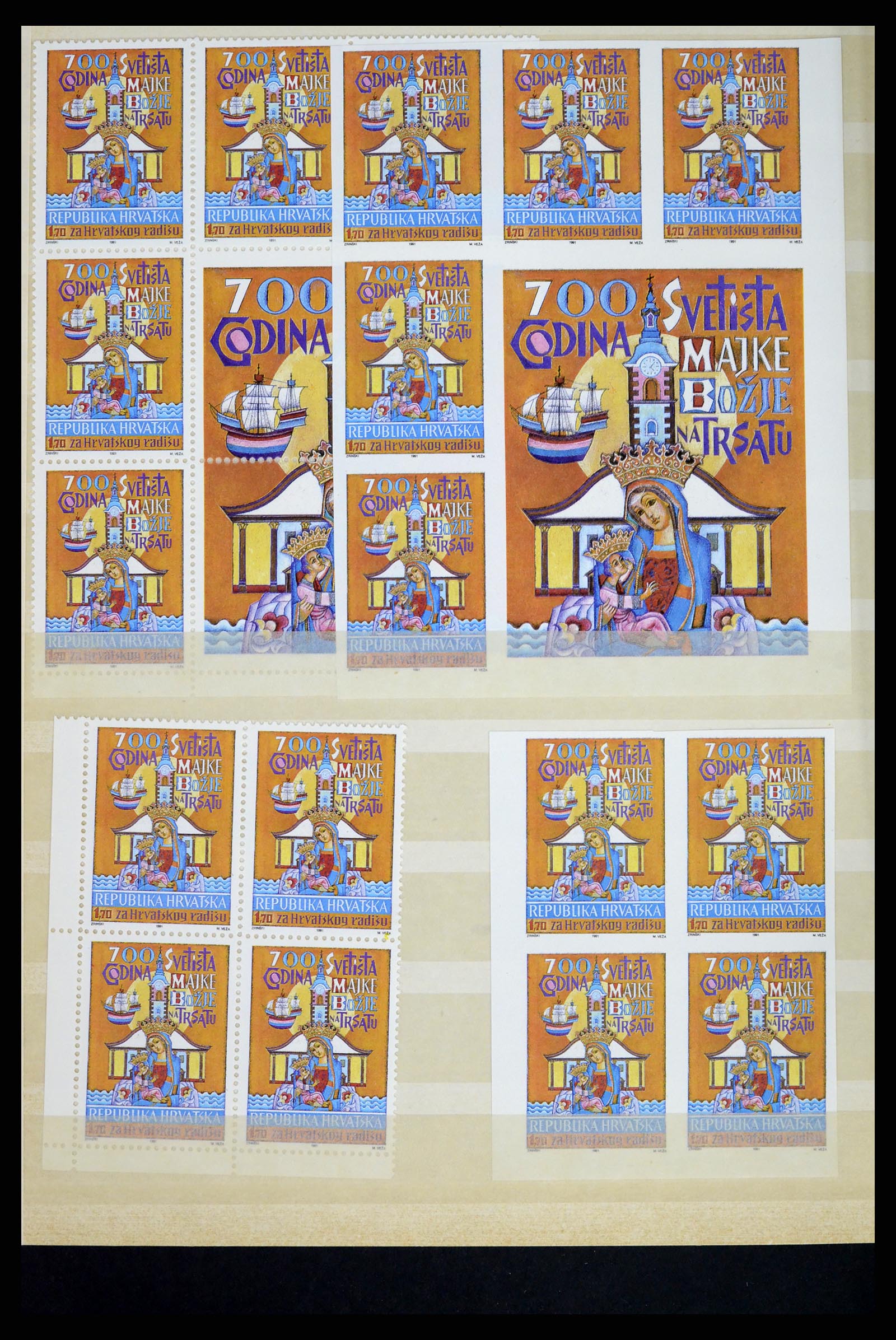 37351 056 - Postzegelverzameling 37351 Europese landen postfris 1990-2000.