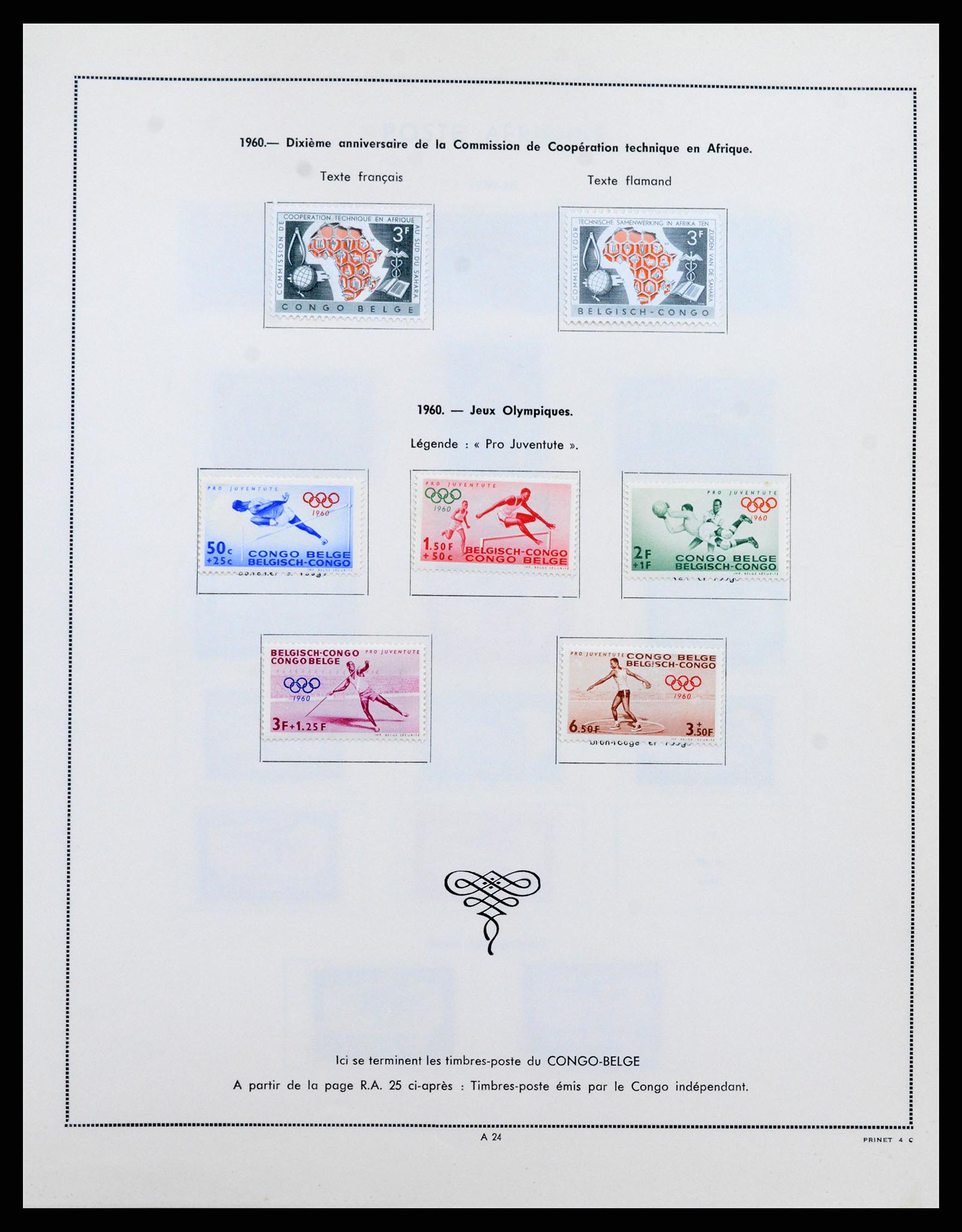 37352 023 - Postzegelverzameling 37352 Belgisch Congo 1894-1960.