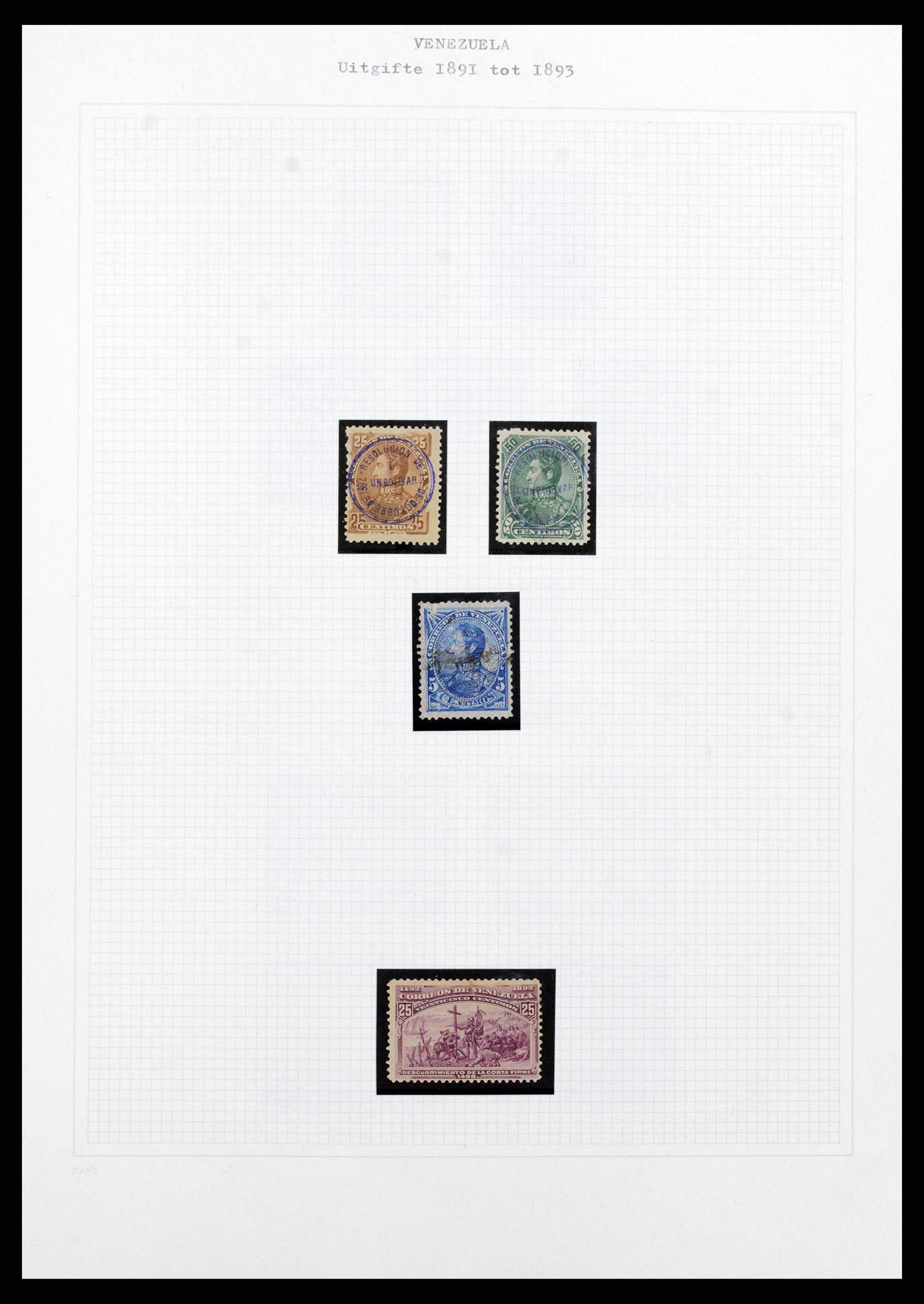 37353 002 - Stamp collection 37353 Venezuela 1880-1960.