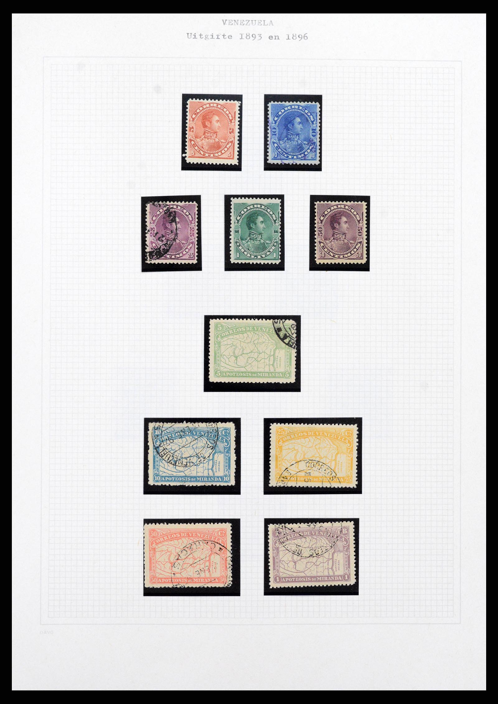 37353 003 - Stamp collection 37353 Venezuela 1880-1960.
