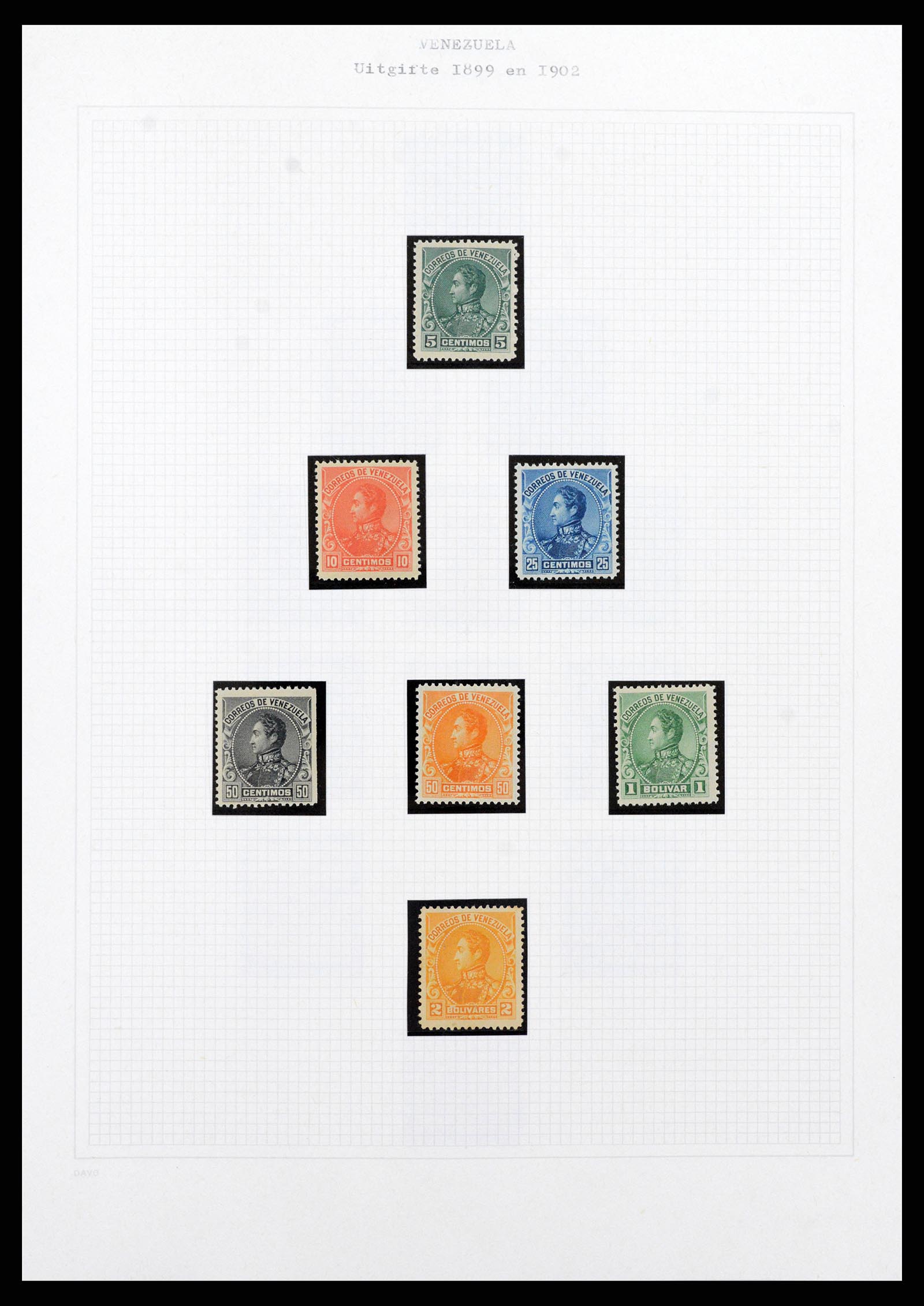 37353 004 - Stamp collection 37353 Venezuela 1880-1960.