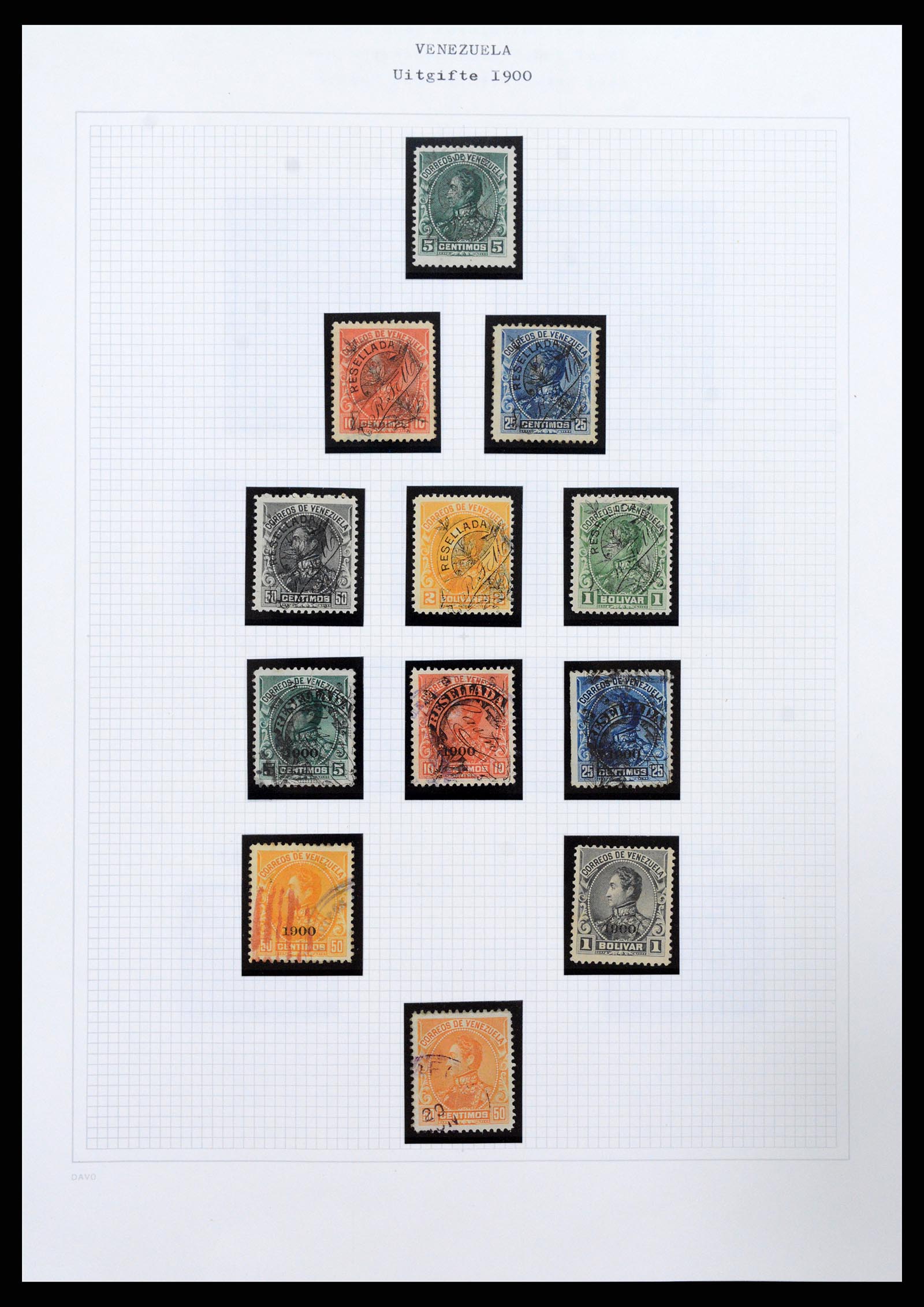 37353 005 - Stamp collection 37353 Venezuela 1880-1960.
