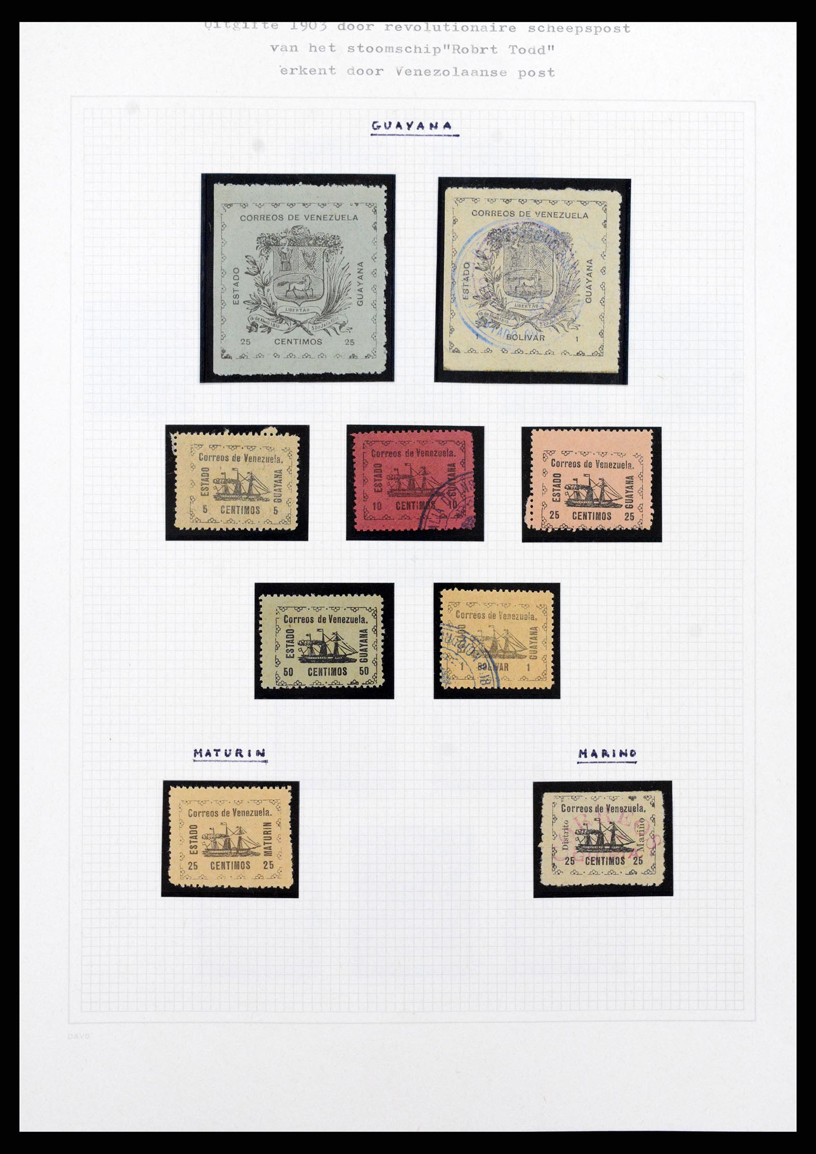 37353 006 - Stamp collection 37353 Venezuela 1880-1960.