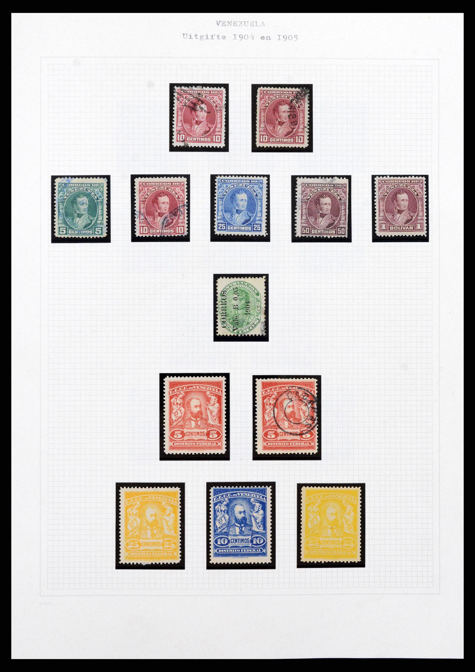 37353 007 - Stamp collection 37353 Venezuela 1880-1960.
