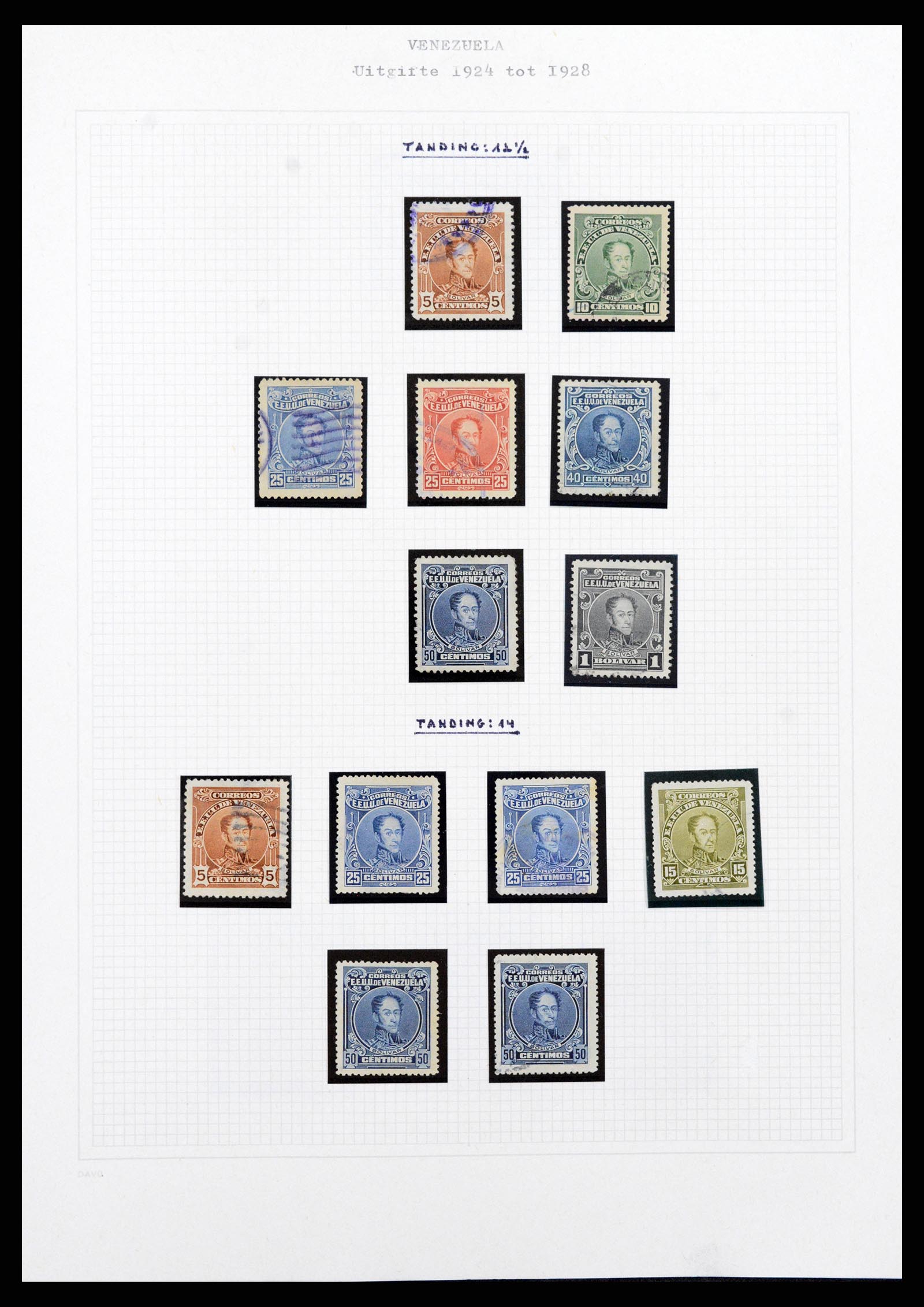 37353 010 - Stamp collection 37353 Venezuela 1880-1960.