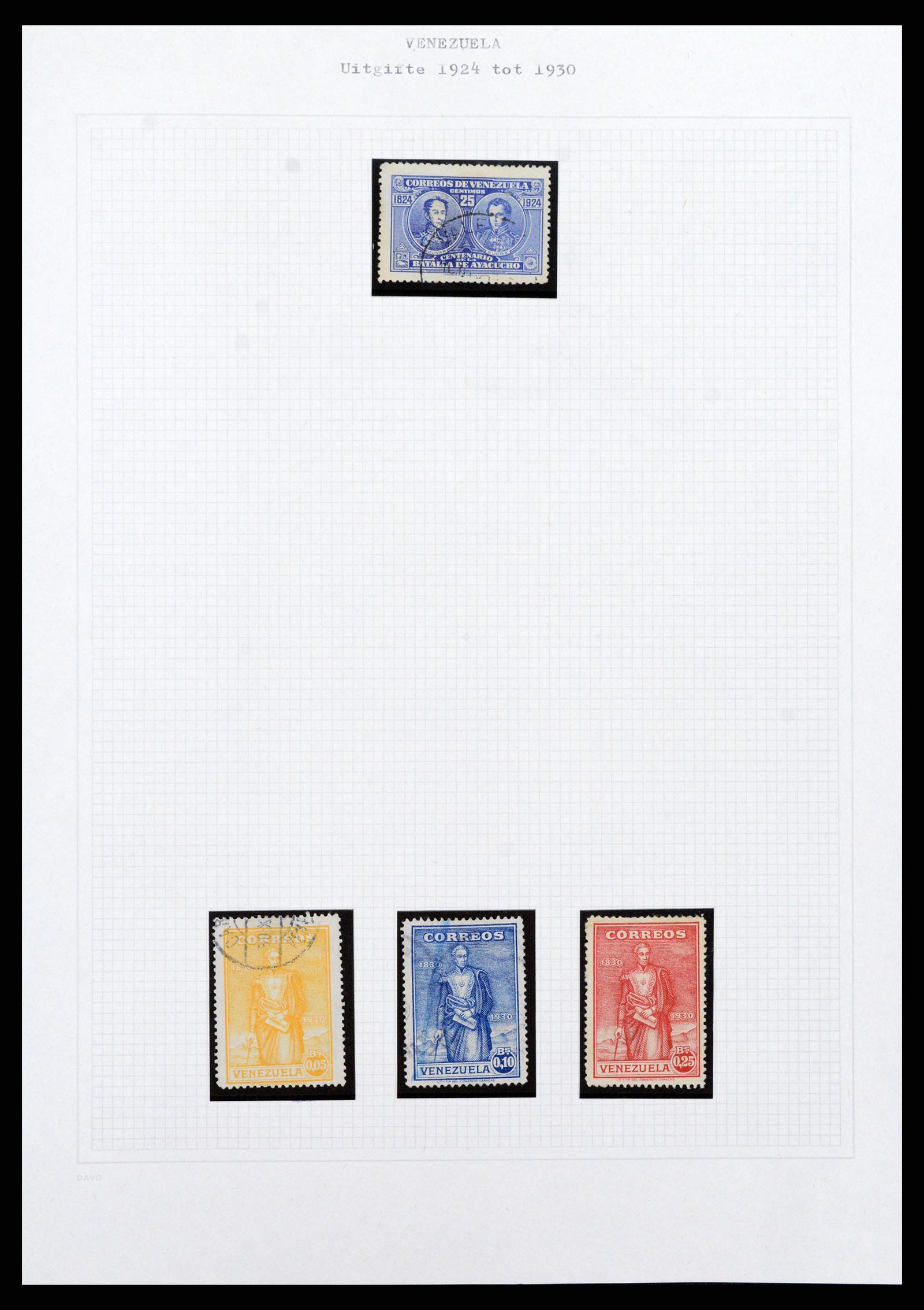 37353 011 - Stamp collection 37353 Venezuela 1880-1960.