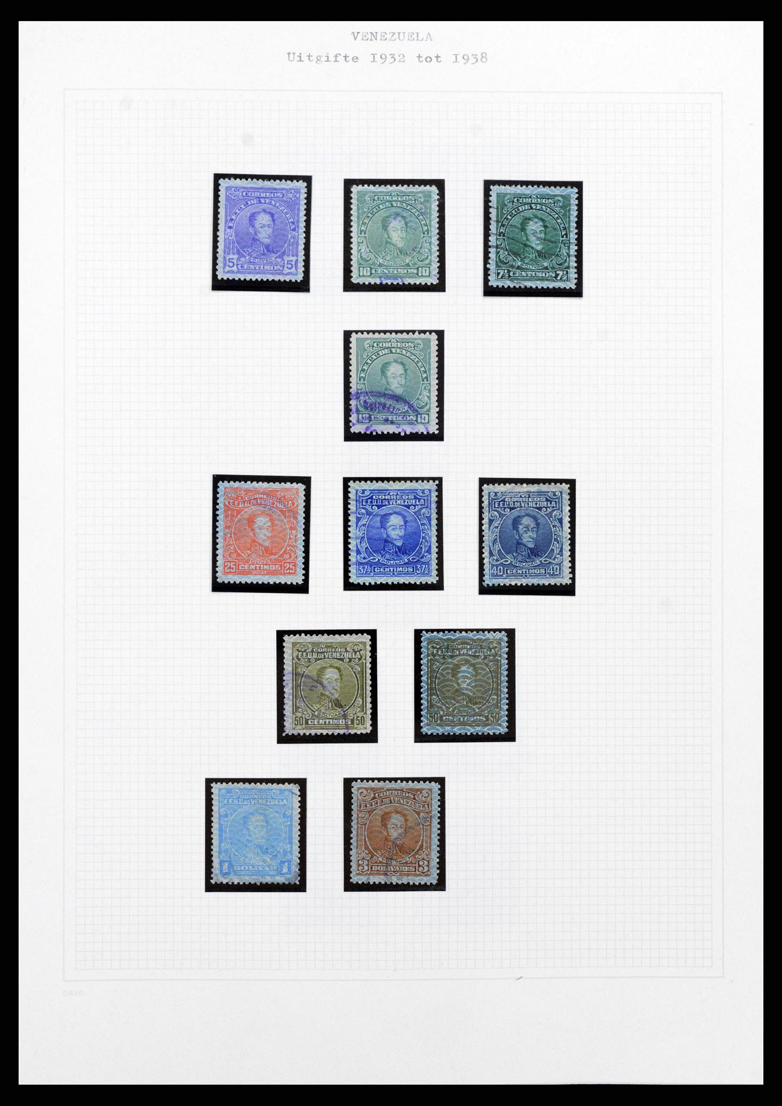 37353 012 - Stamp collection 37353 Venezuela 1880-1960.