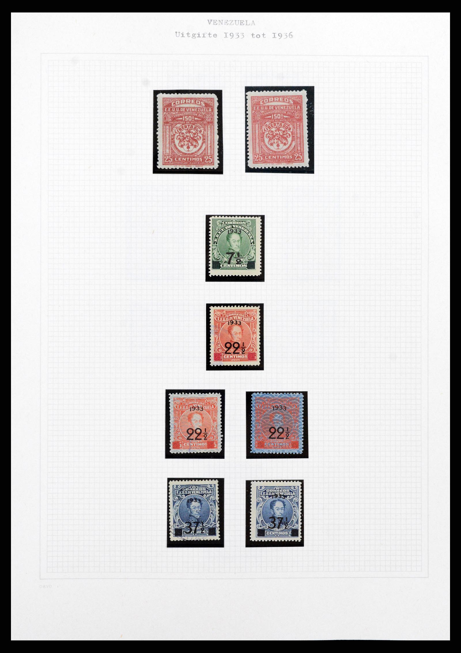37353 013 - Stamp collection 37353 Venezuela 1880-1960.