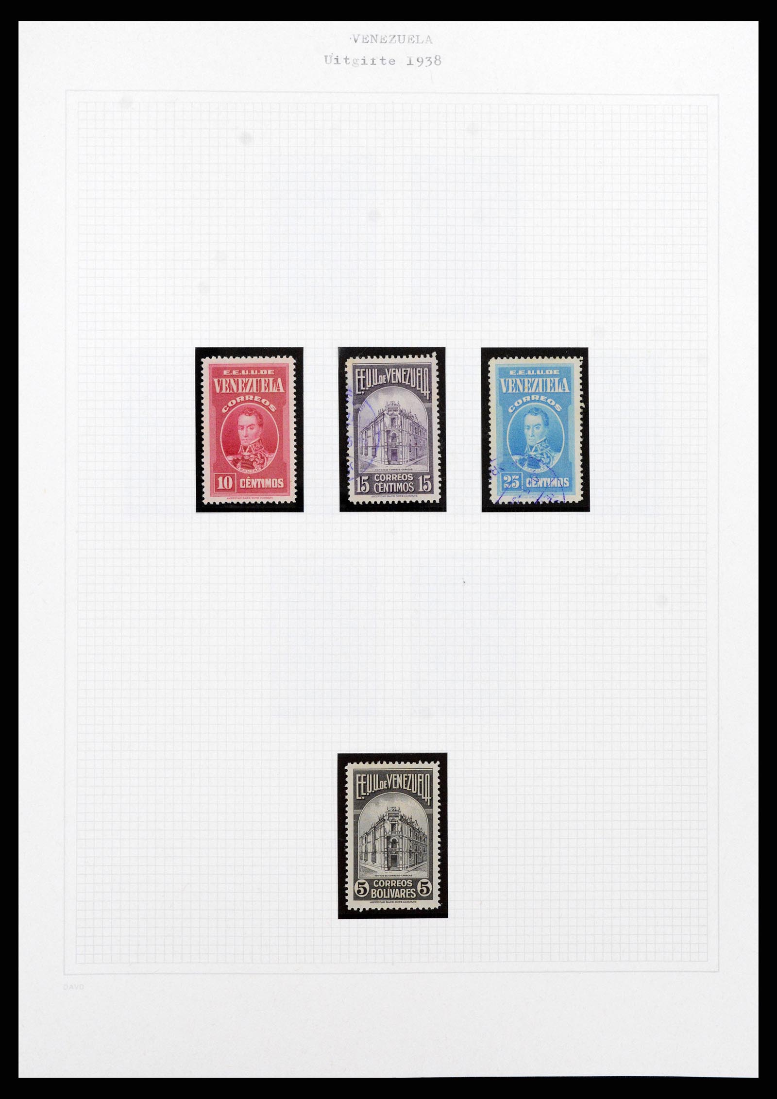 37353 015 - Stamp collection 37353 Venezuela 1880-1960.