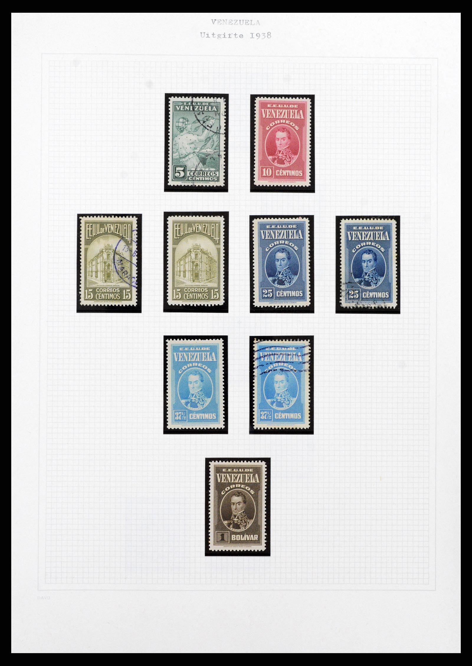 37353 016 - Stamp collection 37353 Venezuela 1880-1960.