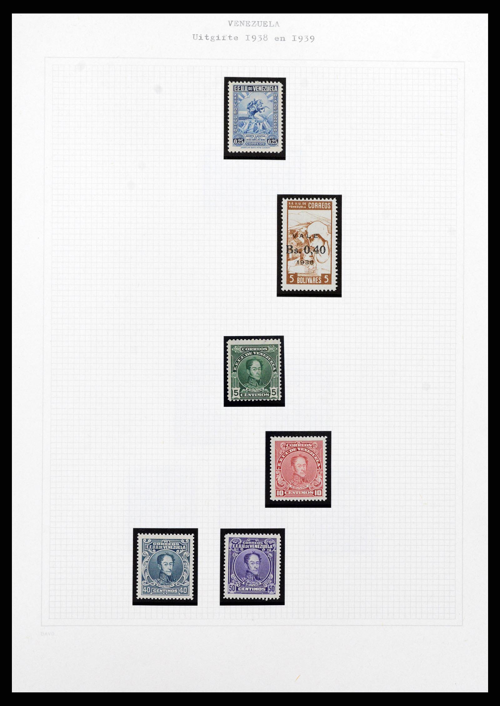 37353 017 - Stamp collection 37353 Venezuela 1880-1960.