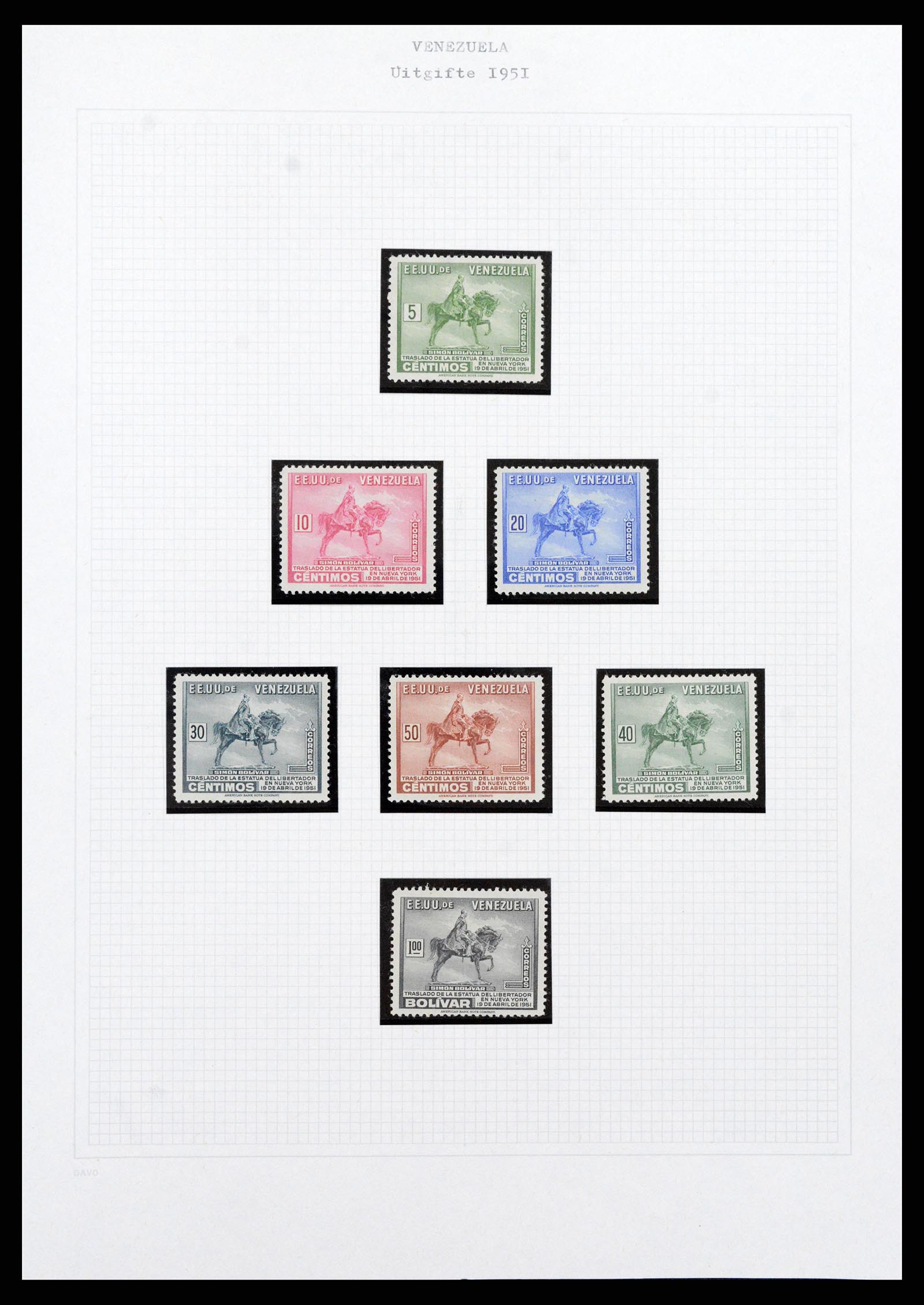 37353 023 - Stamp collection 37353 Venezuela 1880-1960.