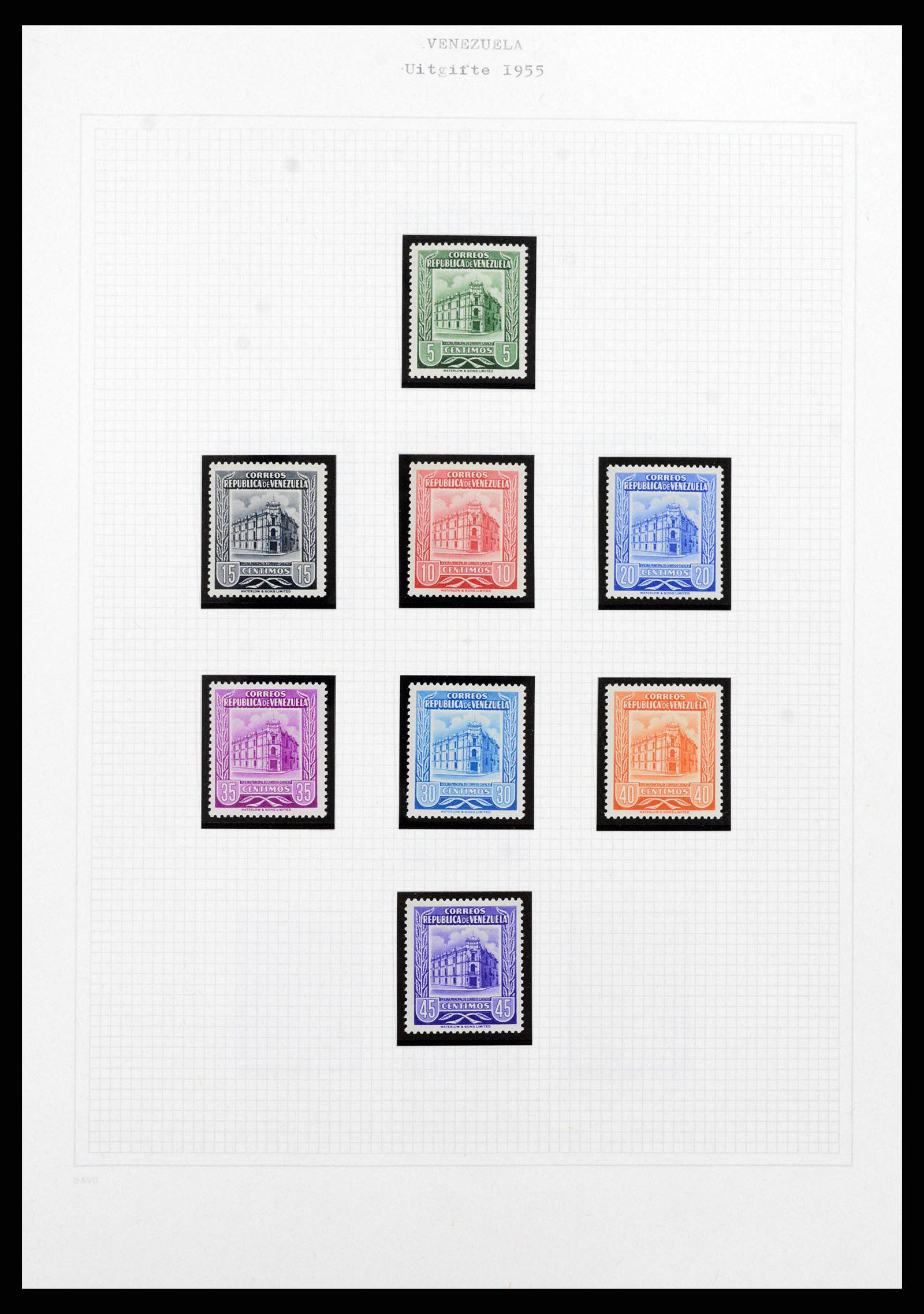 37353 026 - Stamp collection 37353 Venezuela 1880-1960.