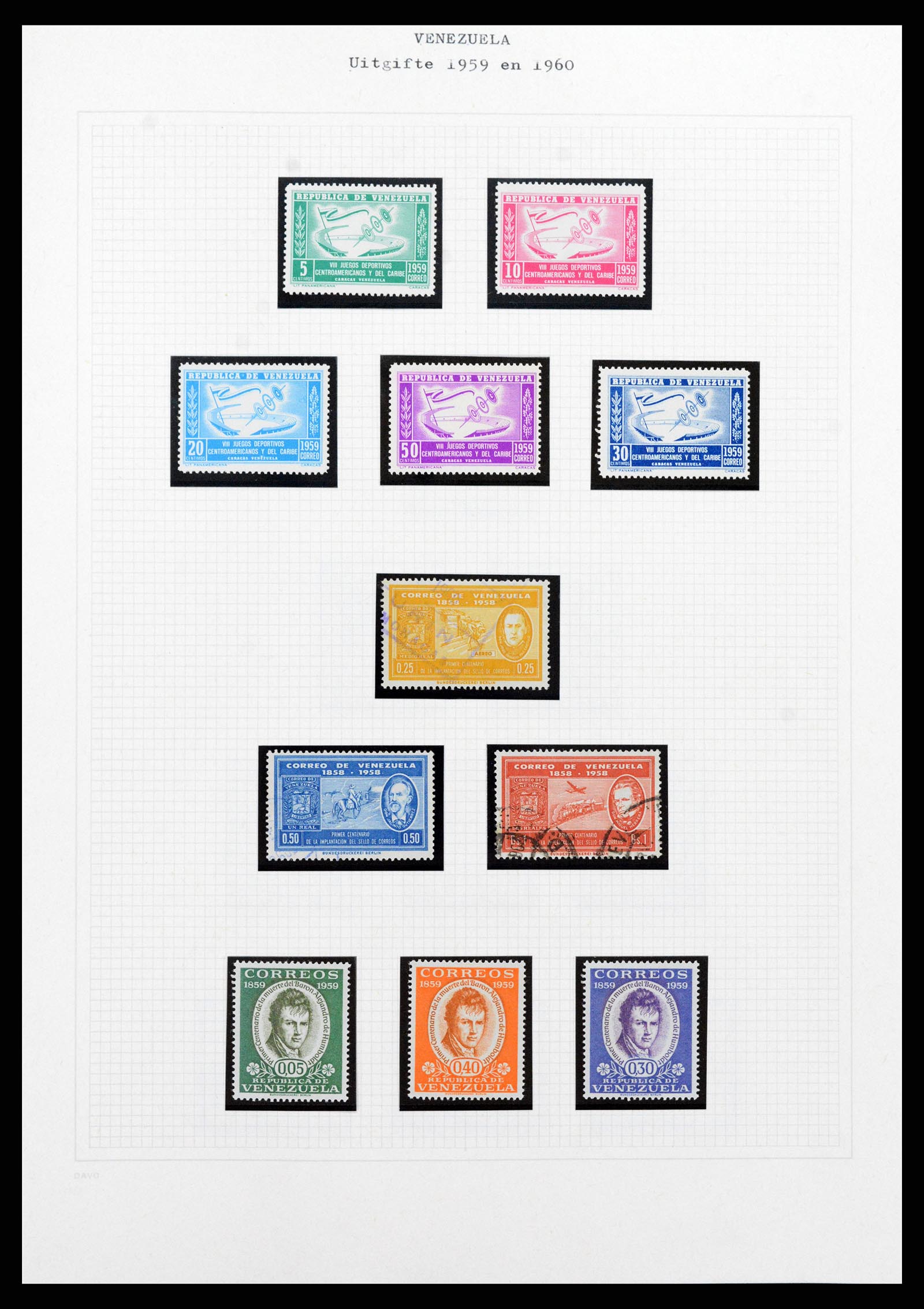 37353 034 - Stamp collection 37353 Venezuela 1880-1960.