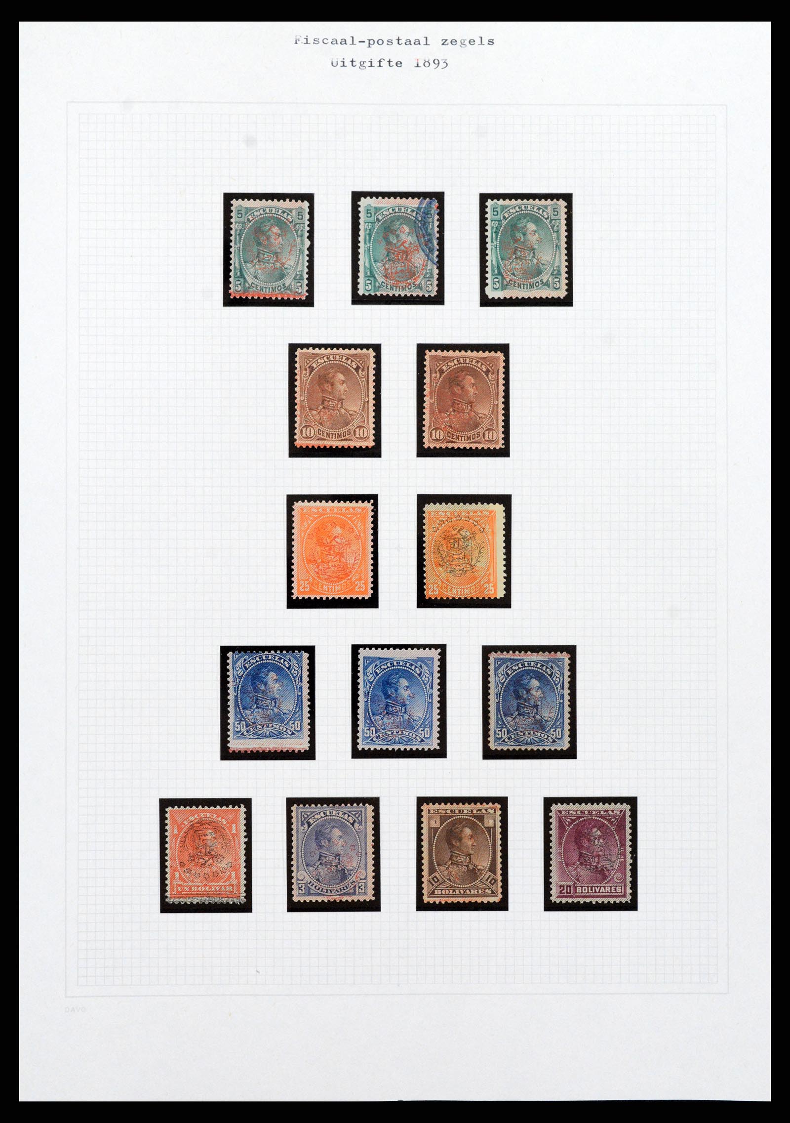 37353 041 - Stamp collection 37353 Venezuela 1880-1960.