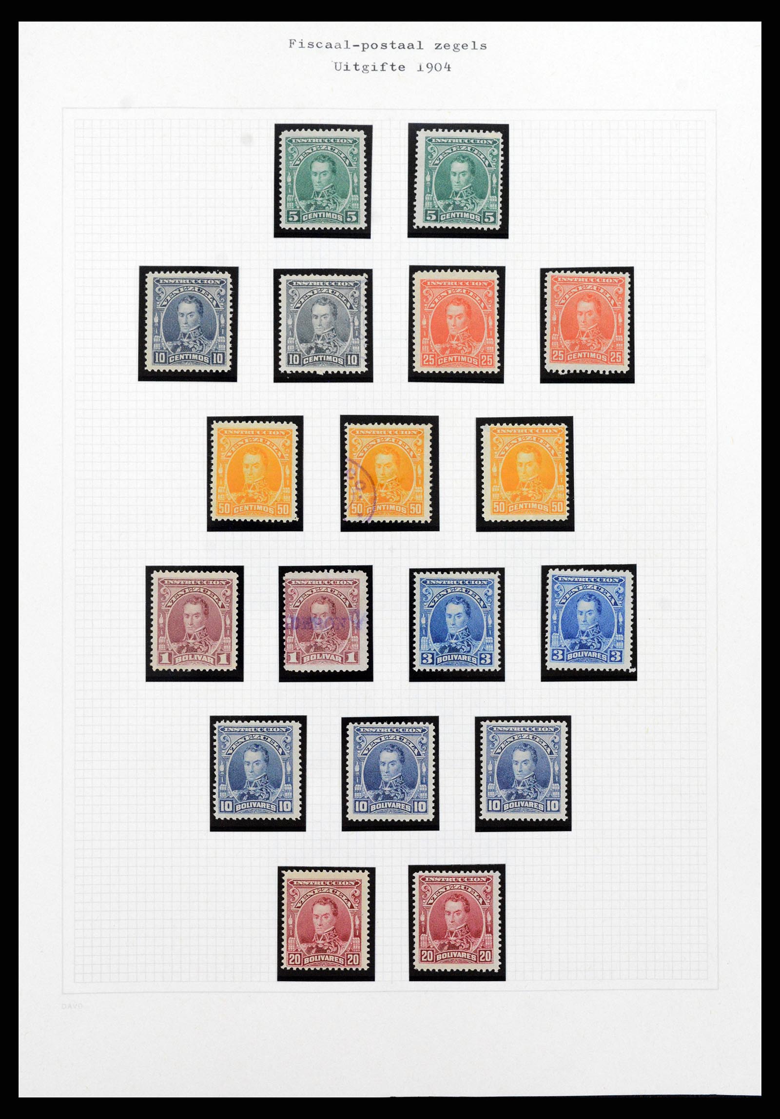 37353 045 - Stamp collection 37353 Venezuela 1880-1960.
